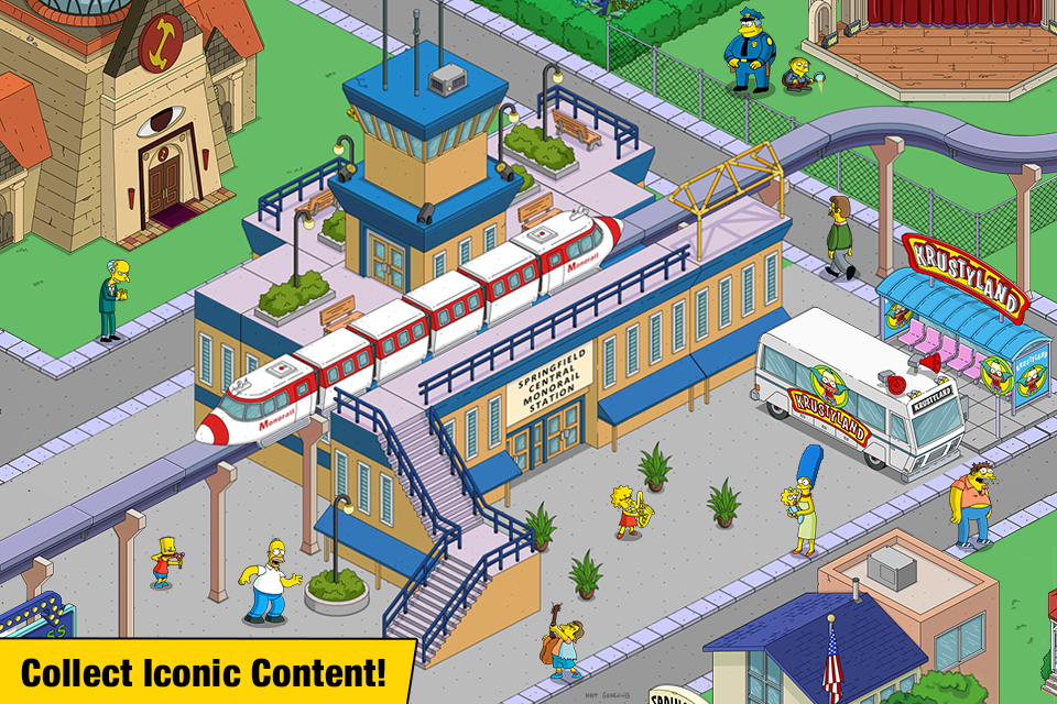اسکرین شات 3 بازی The Simpsons™: Tapped Out