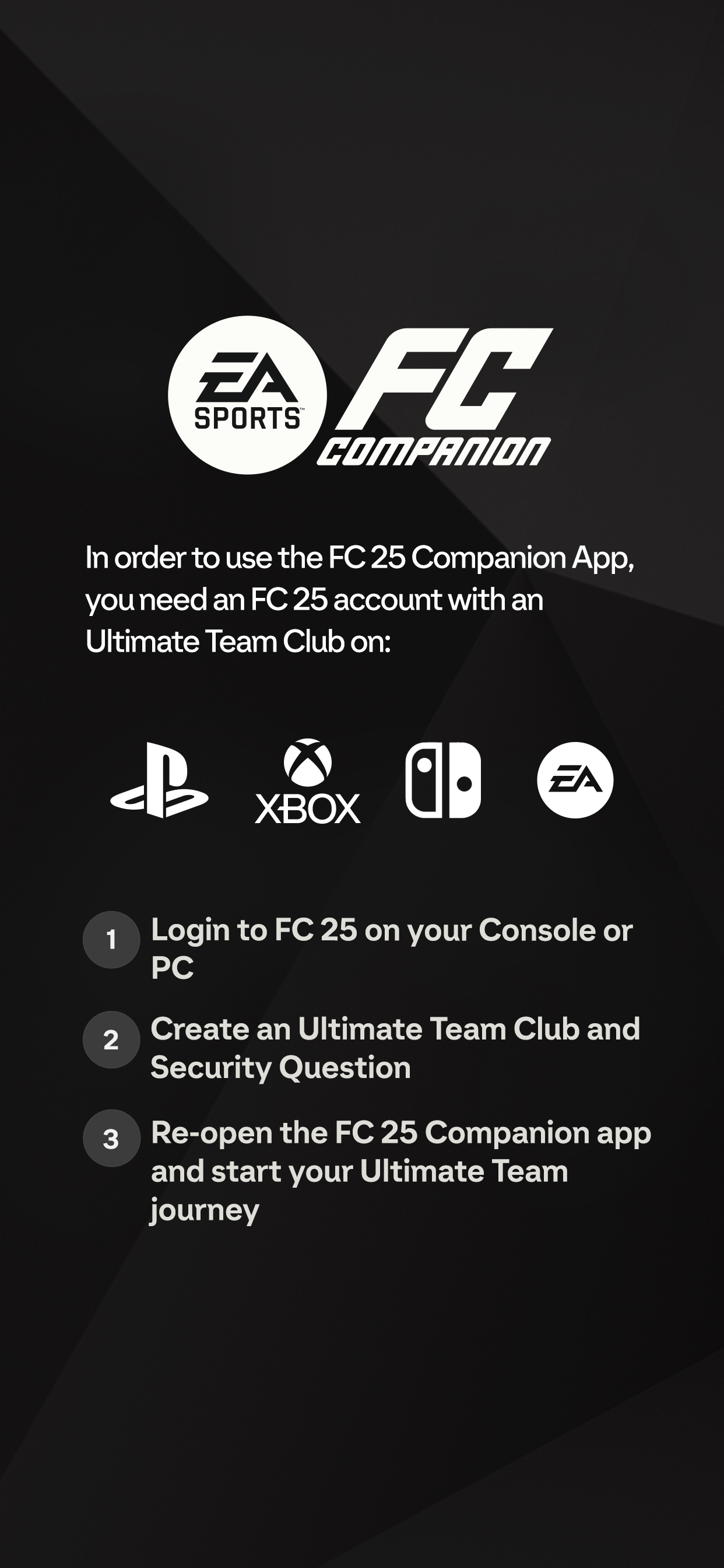 اسکرین شات 1 بازی EA SPORTS FC™ 25 Companion