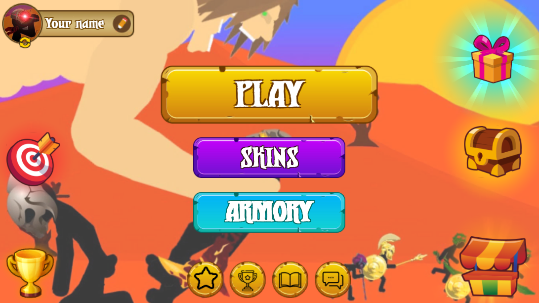 اسکرین شات بازی Stickman War : Infinity battle 2