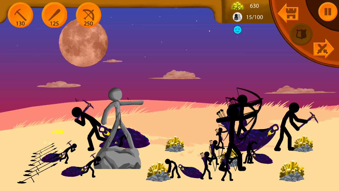اسکرین شات بازی Stickman War : Infinity battle 8