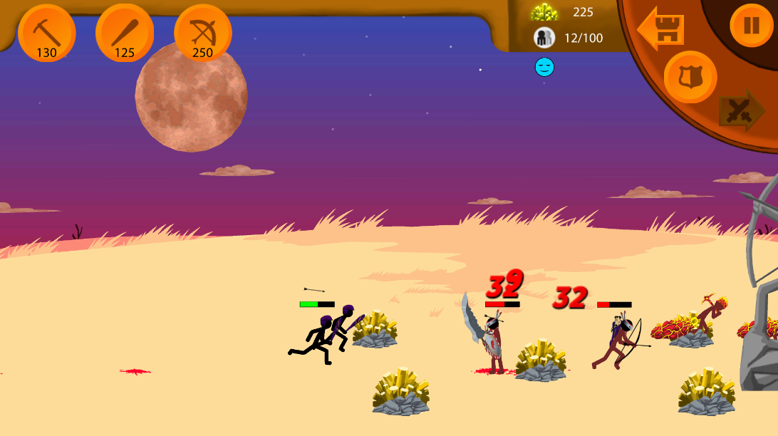 اسکرین شات بازی Stickman War : Infinity battle 5