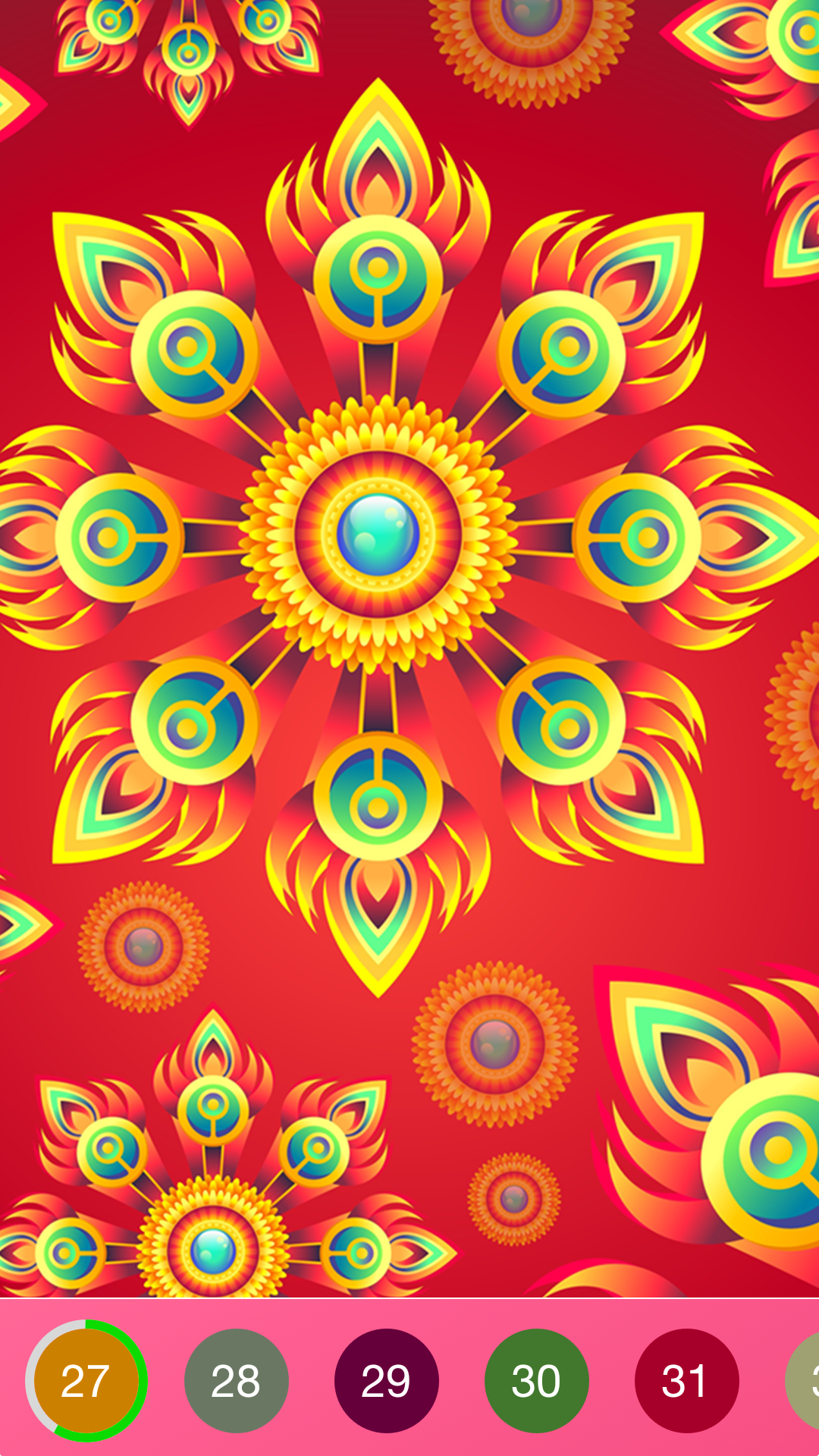 اسکرین شات 3 برنامه Pixel Art - Paint by Number
