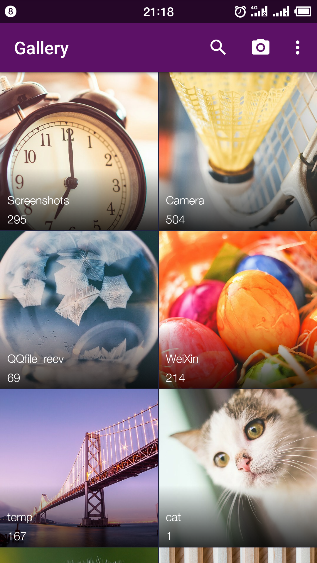 اسکرین شات 1 برنامه Smart Gallery - Photo Manager