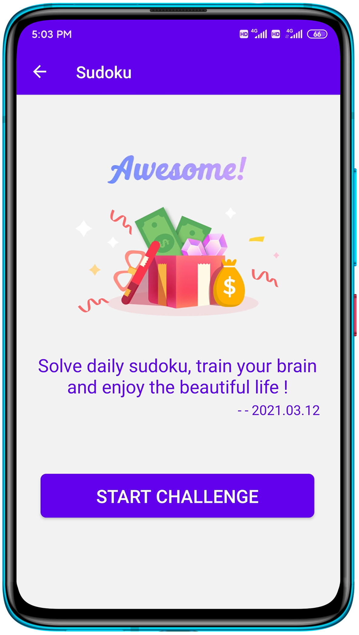 اسکرین شات 4 بازی Sudoku - Classic Sudoku Puzzle