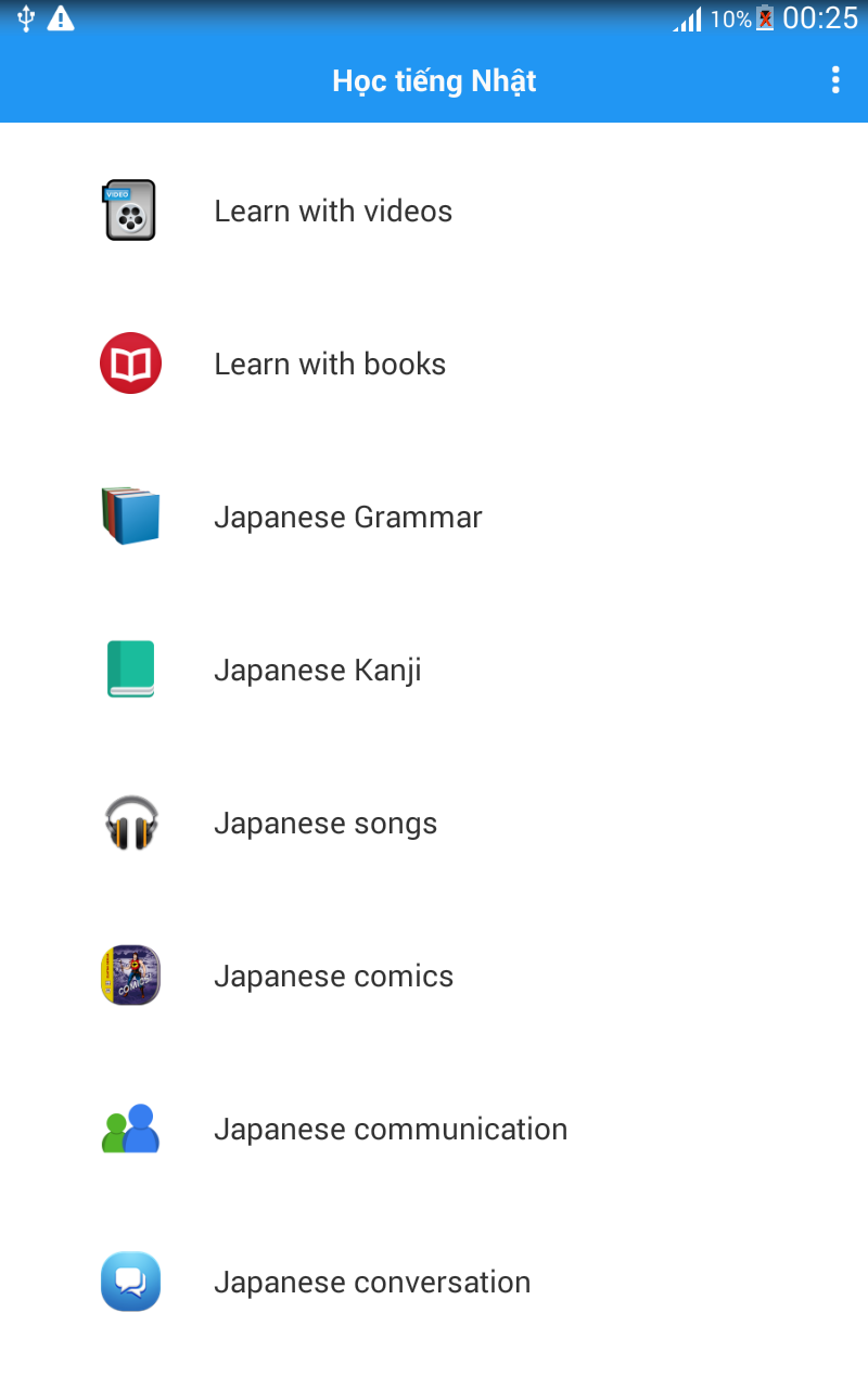 اسکرین شات 3 برنامه Learn Japanese daily - Awabe