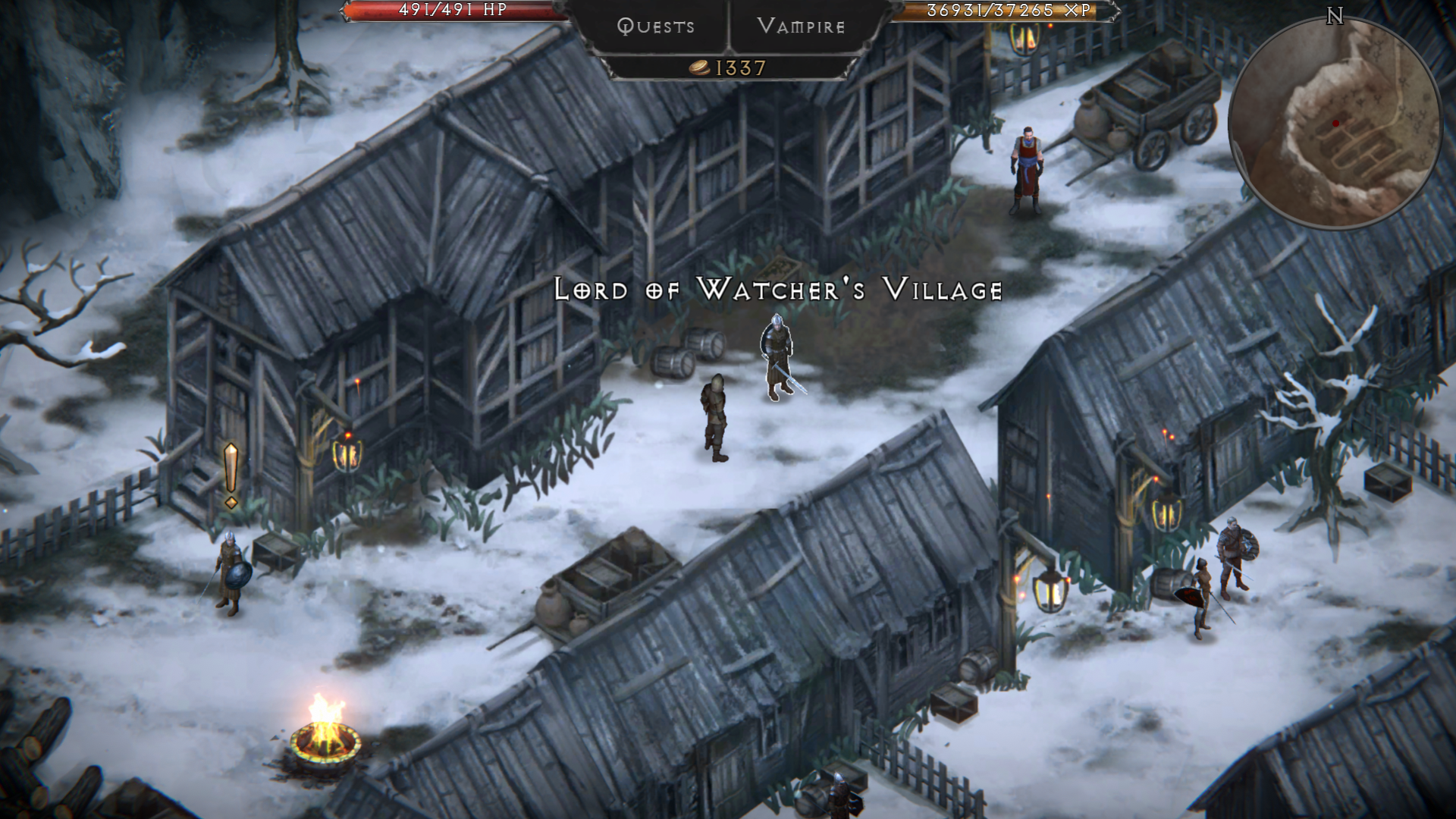 اسکرین شات 4 بازی Vampire's Fall: Origins RPG
