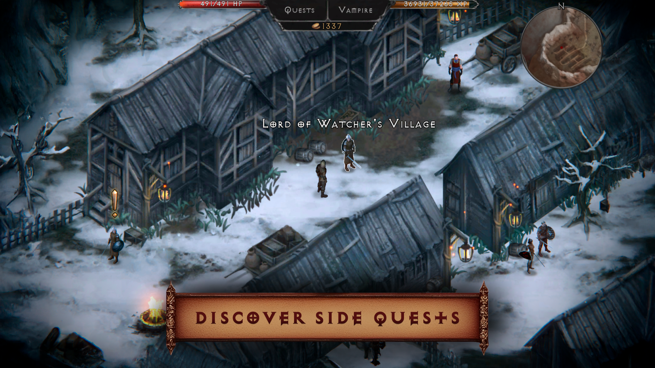 اسکرین شات 5 بازی Vampire's Fall: Origins RPG