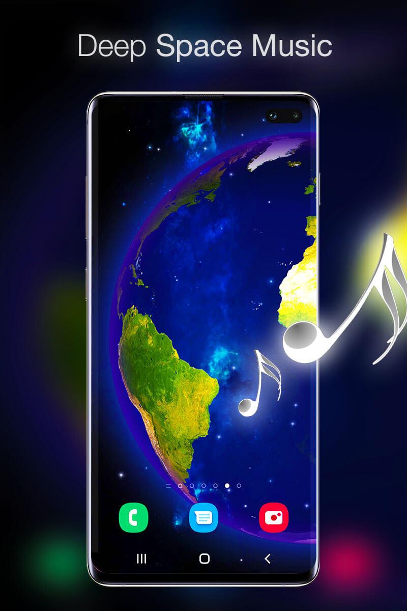 اسکرین شات 3 برنامه Earth 3D Live Wallpaper