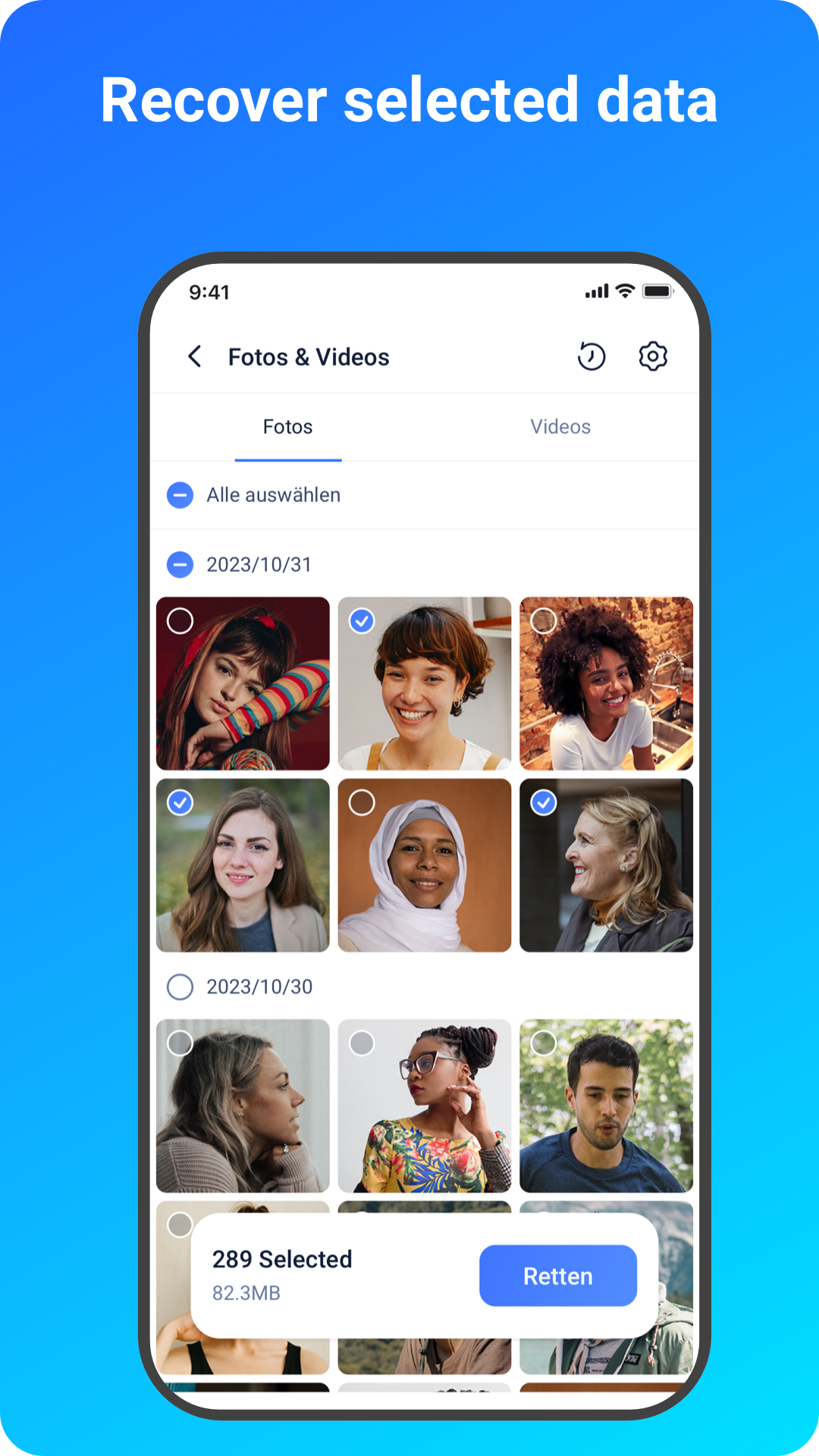 اسکرین شات 3 برنامه MobiSaver: Data&Photo Recovery
