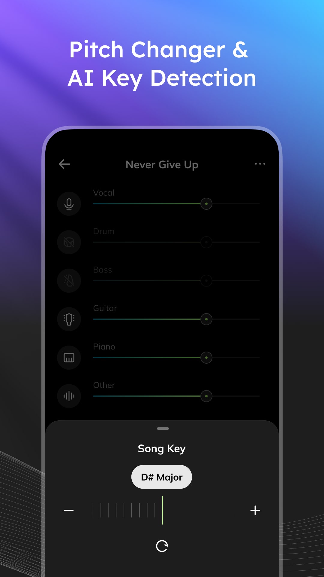 اسکرین شات 6 برنامه Vocal Remover - Musiclab