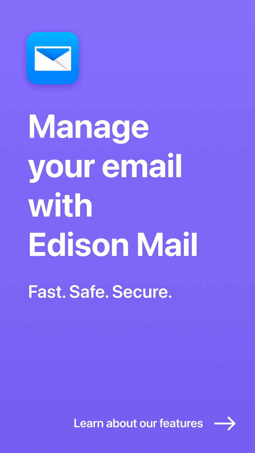 اسکرین شات 1 برنامه Email - Fast & Secure Mail