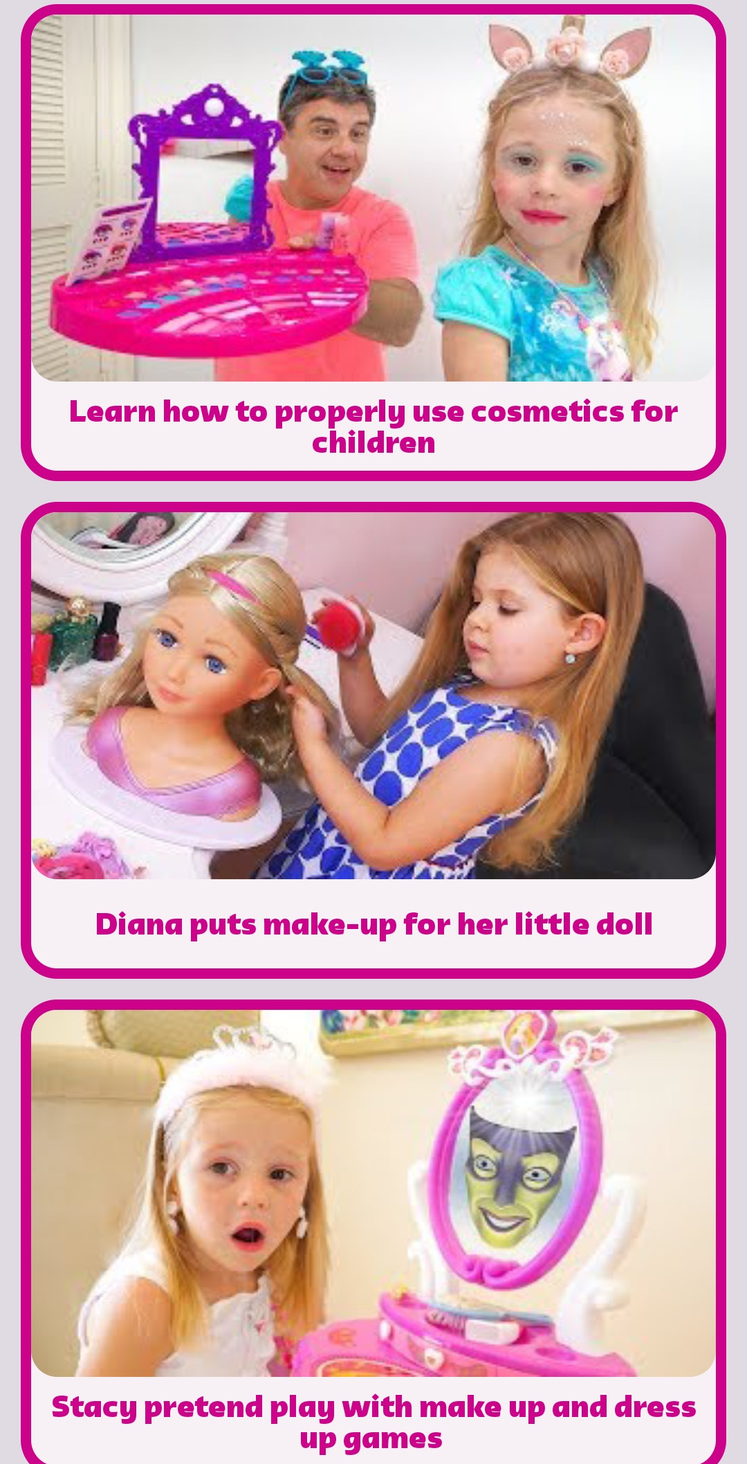 اسکرین شات 4 برنامه Makeup For Girls - Offline