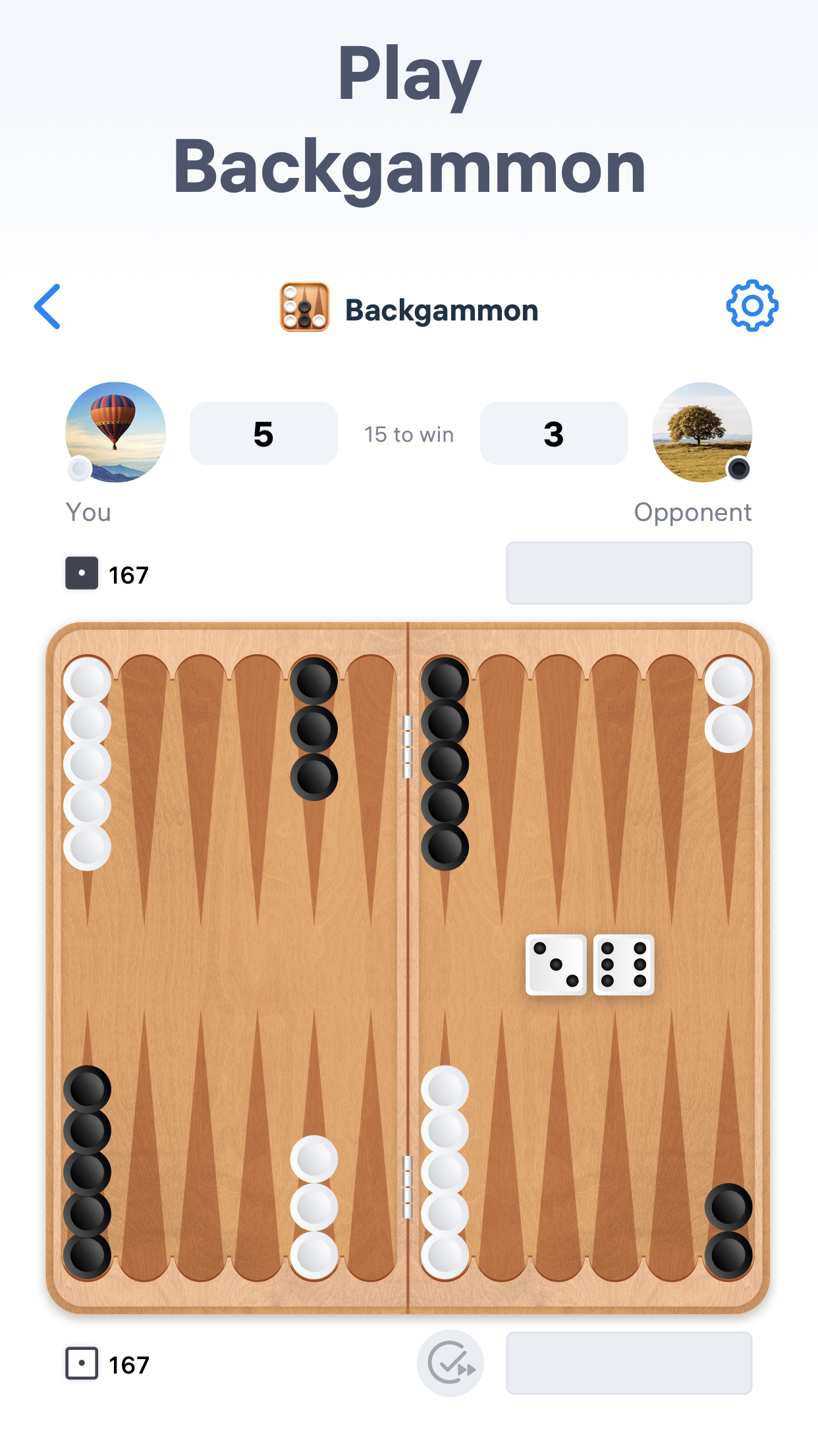 اسکرین شات 1 بازی Backgammon - Board Game