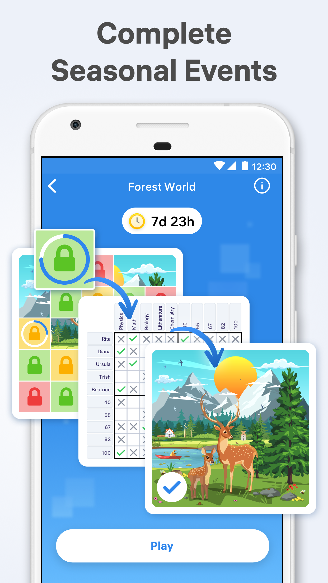 اسکرین شات 4 بازی Logic Puzzles - Brain Riddles