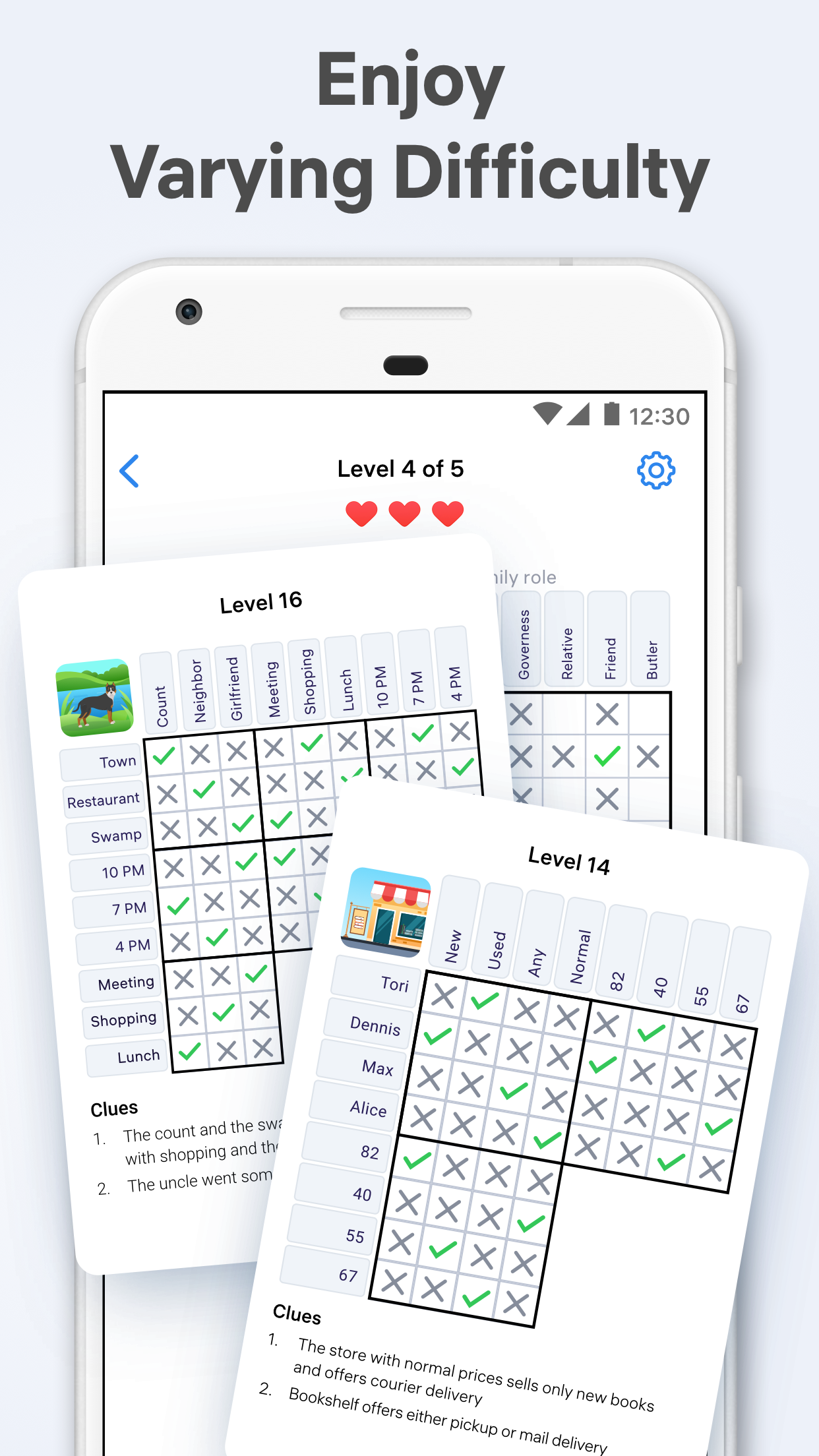 اسکرین شات 5 بازی Logic Puzzles - Brain Teasers