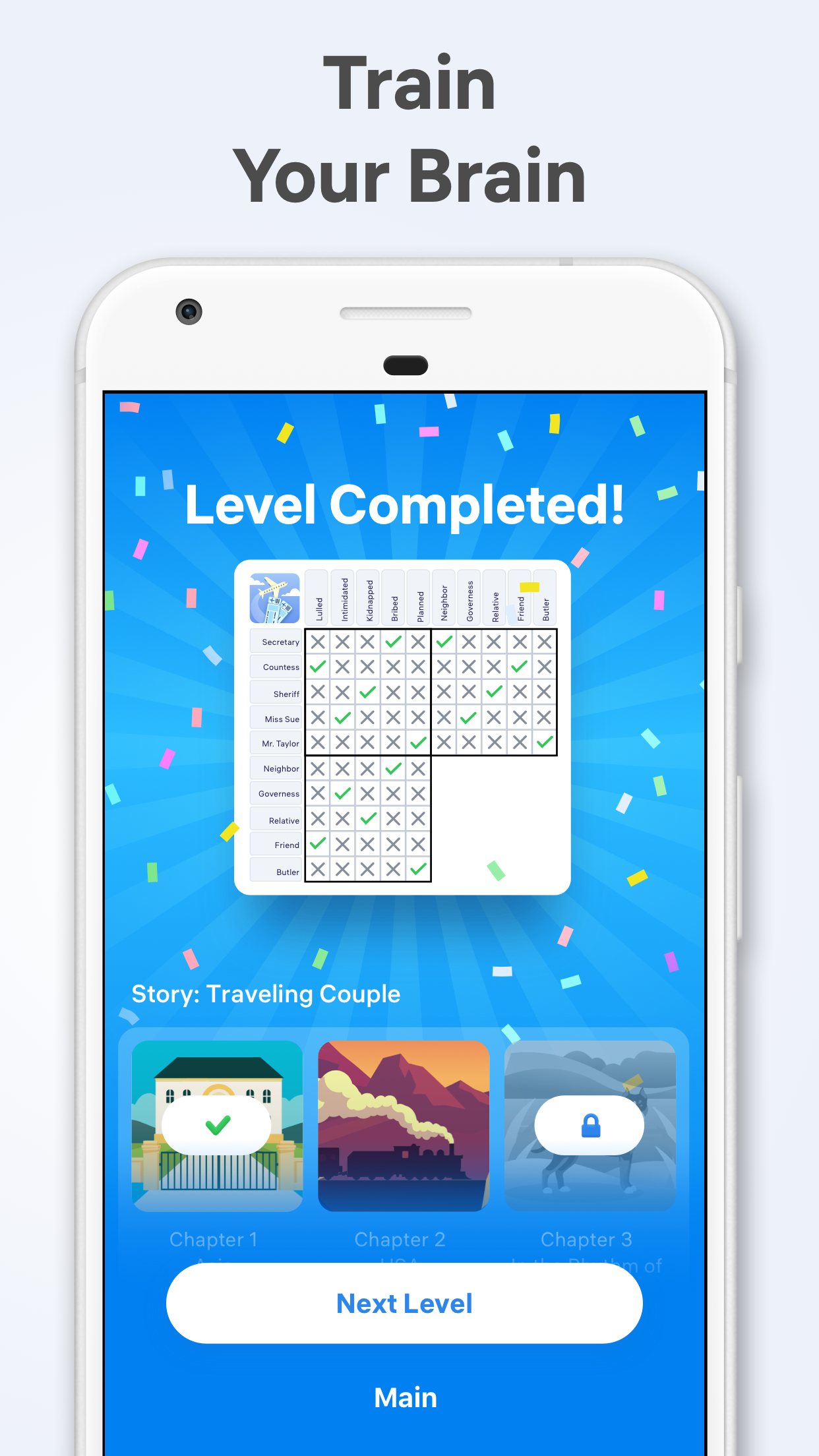 اسکرین شات 7 بازی Logic Puzzles - Brain Riddles