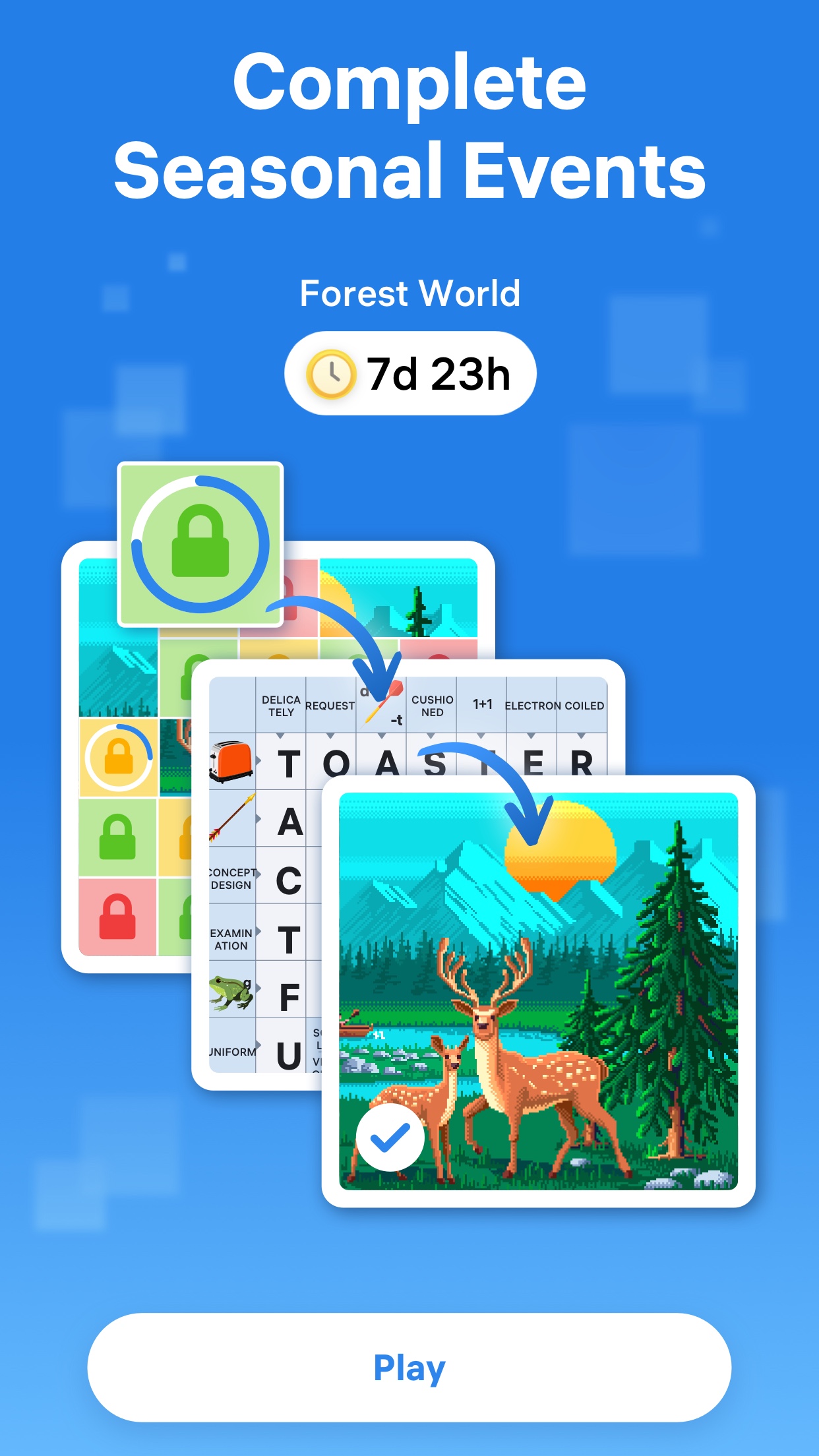 اسکرین شات 4 بازی Crossword Master - Word Puzzle