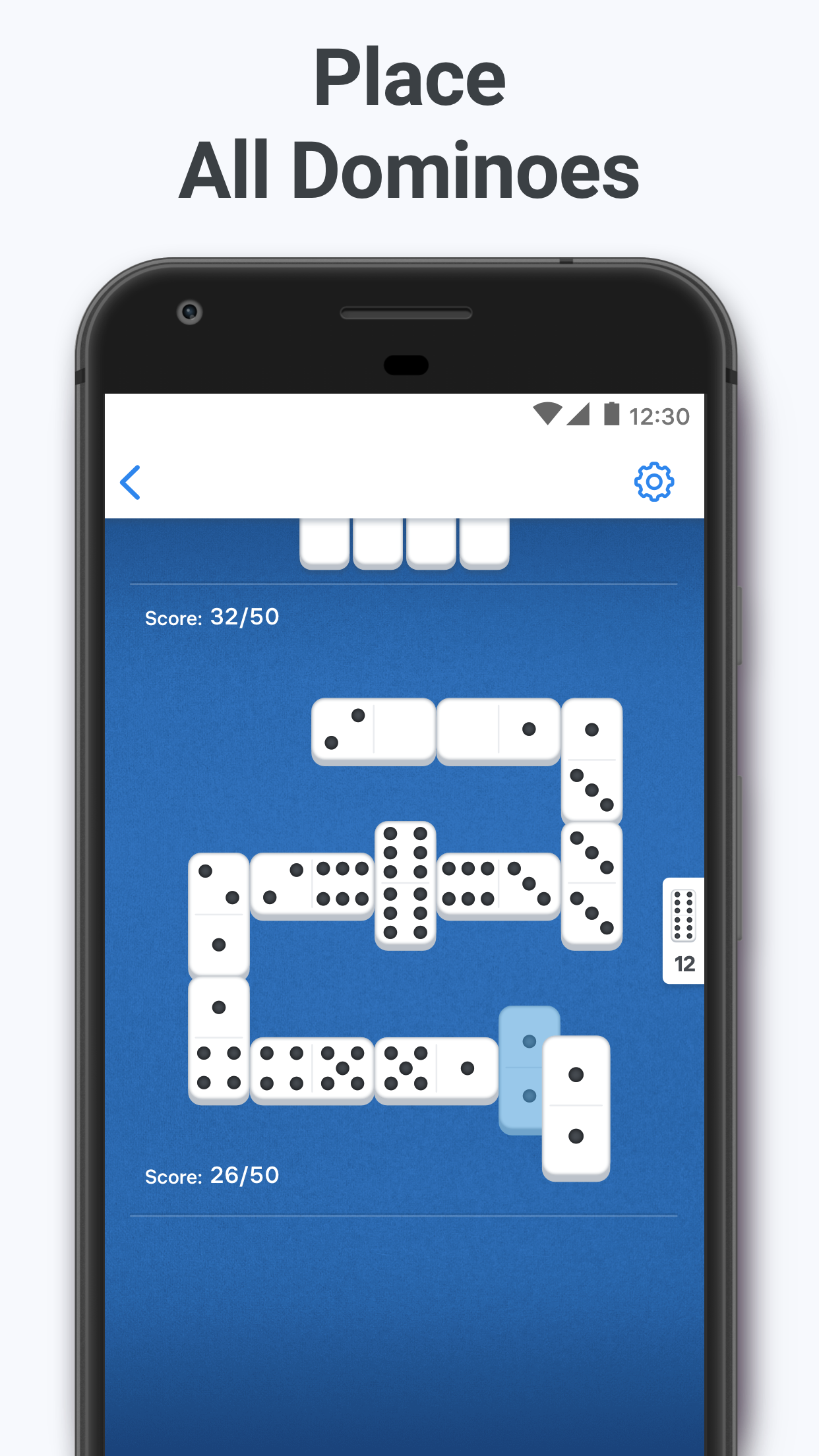 اسکرین شات 2 بازی Dominoes - classic domino game