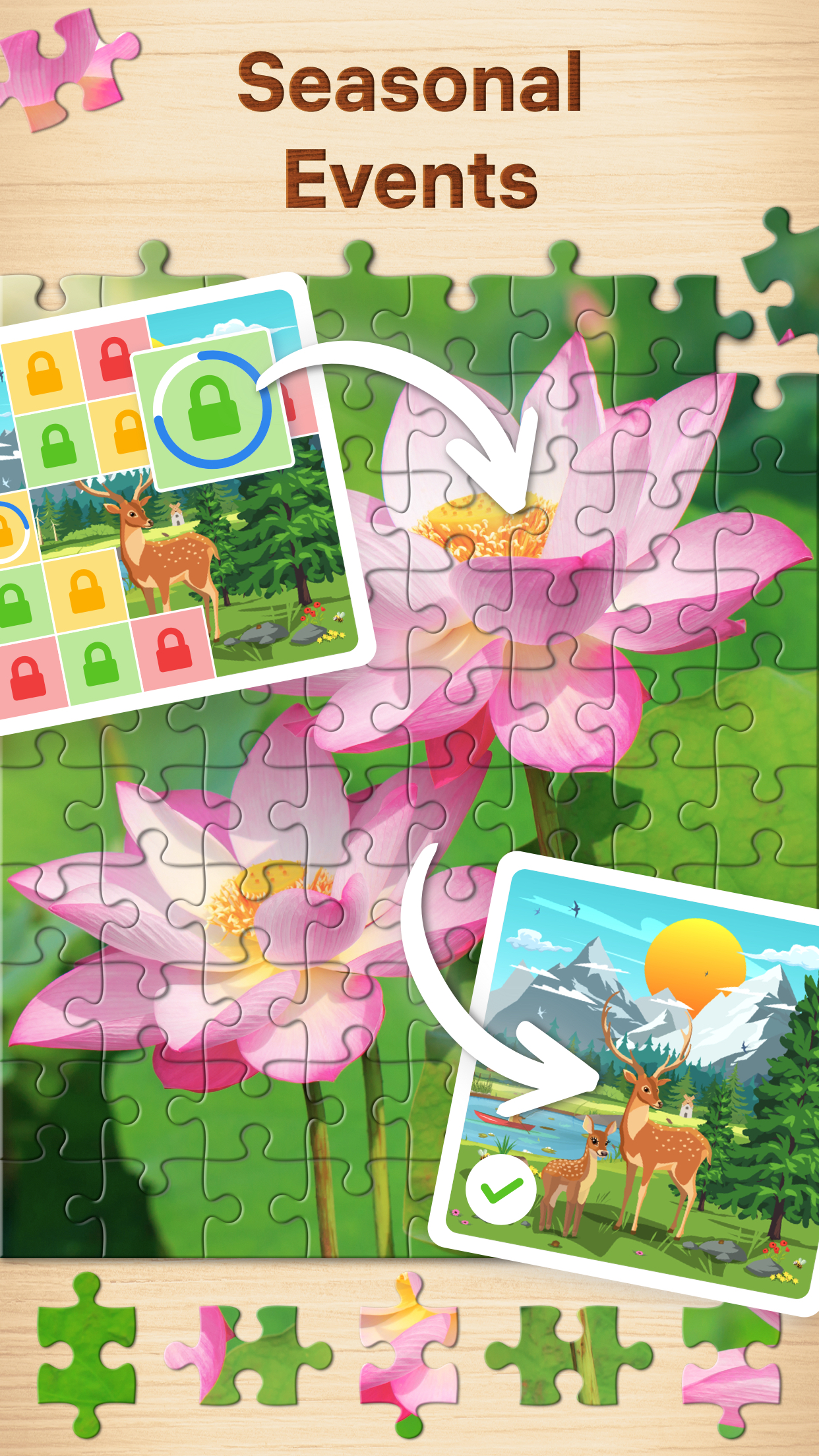 اسکرین شات 4 بازی Jigsaw Puzzles - Puzzle Games