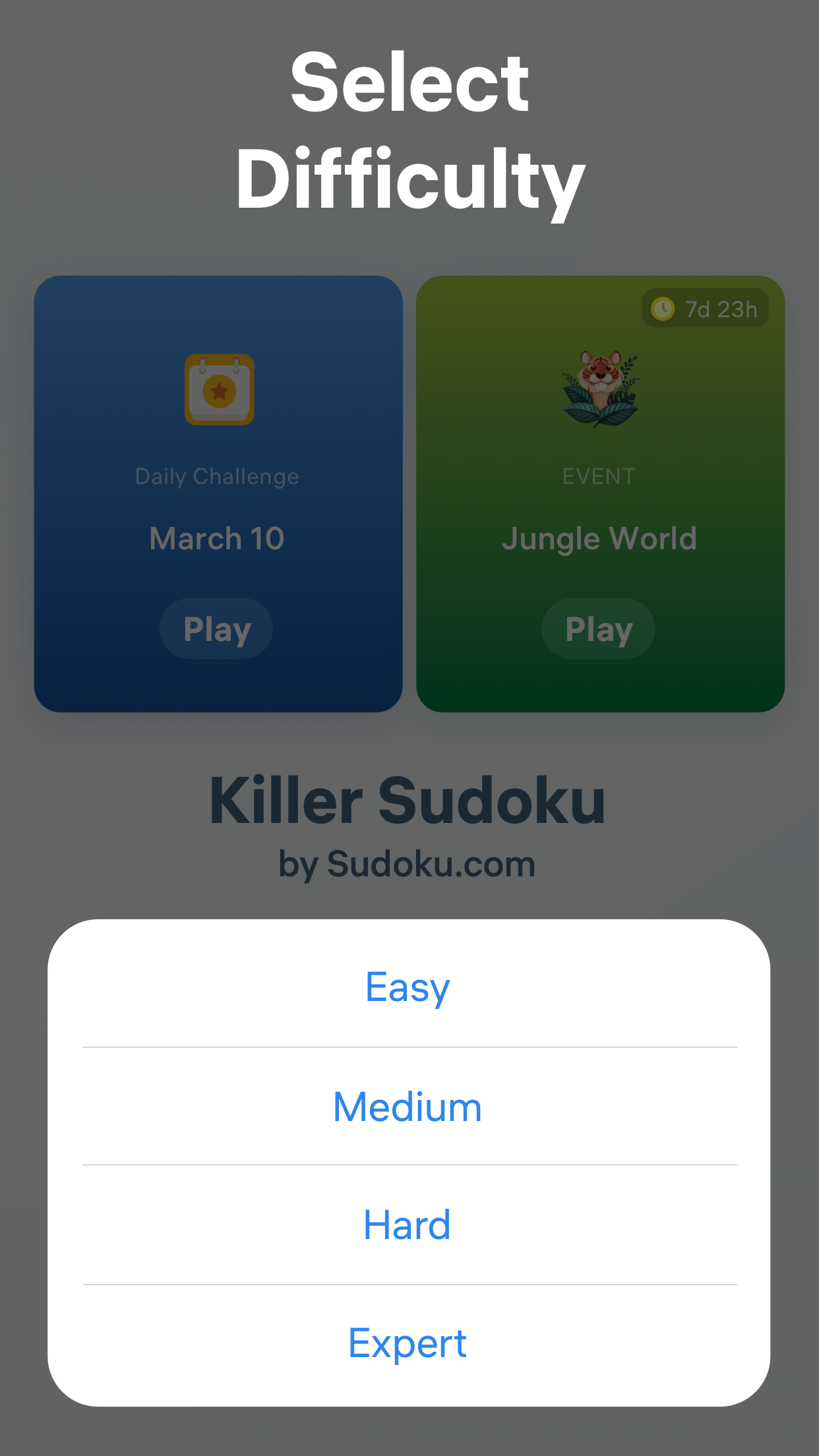 اسکرین شات 5 بازی Killer Sudoku by Sudoku.com
