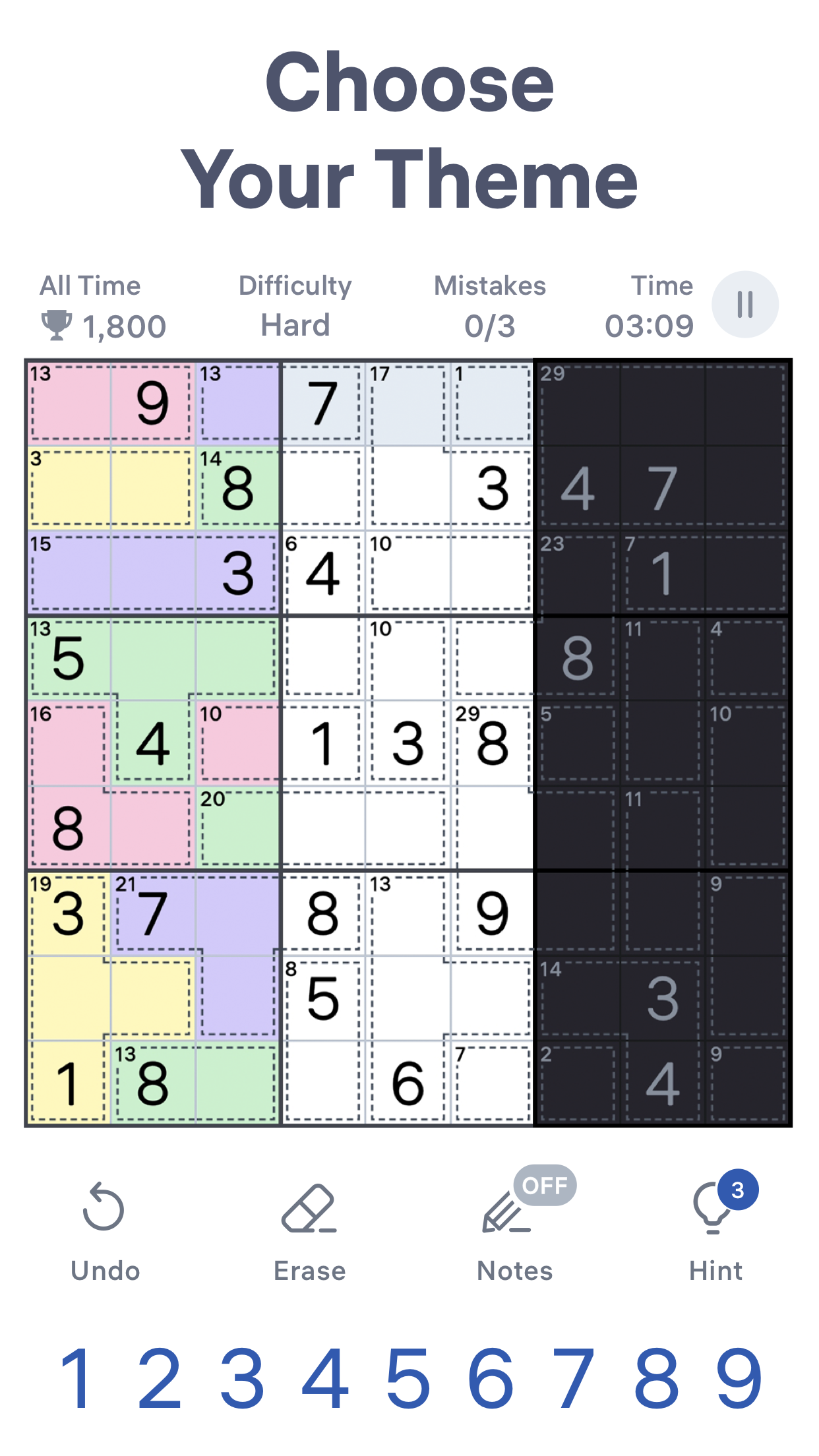 اسکرین شات 6 بازی Killer Sudoku by Sudoku.com