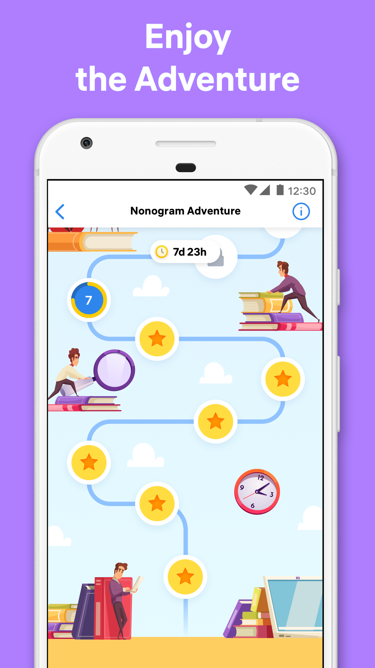 اسکرین شات 4 بازی Nonogram Color - Logic Puzzle