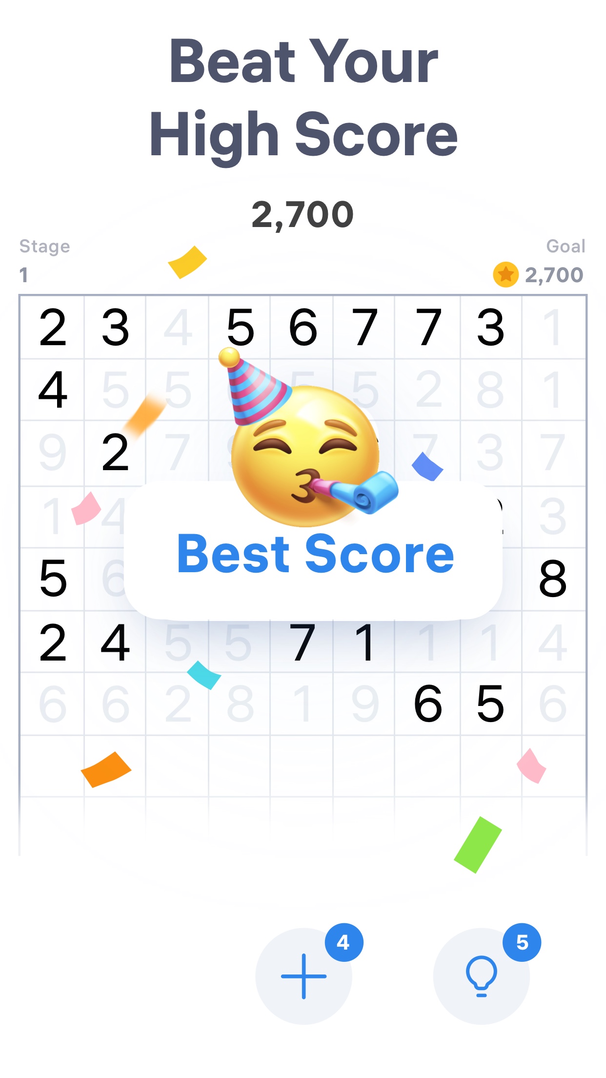 اسکرین شات 3 بازی Number Match - Number Games