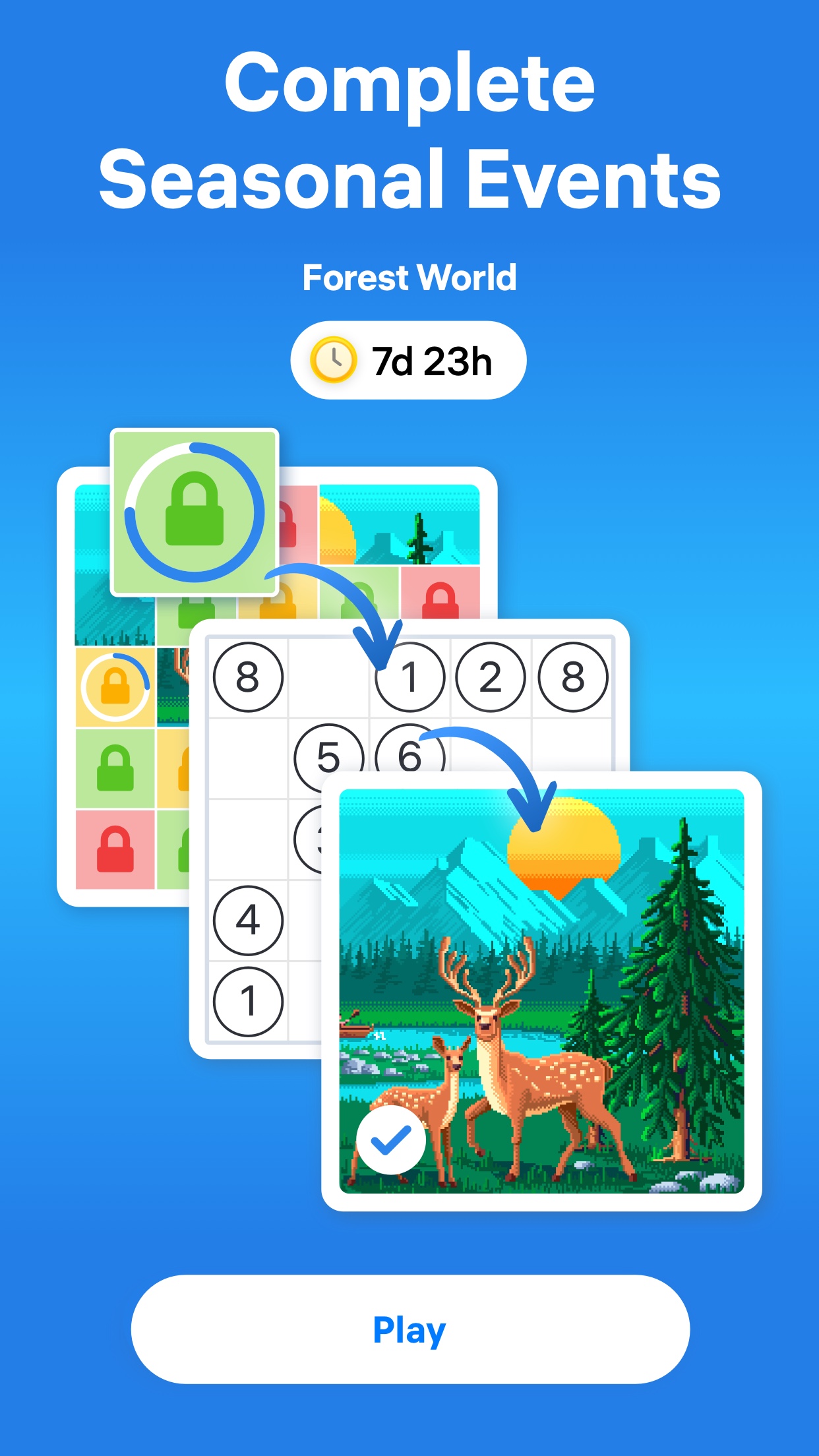 اسکرین شات 4 بازی Number Sums - Numbers Game