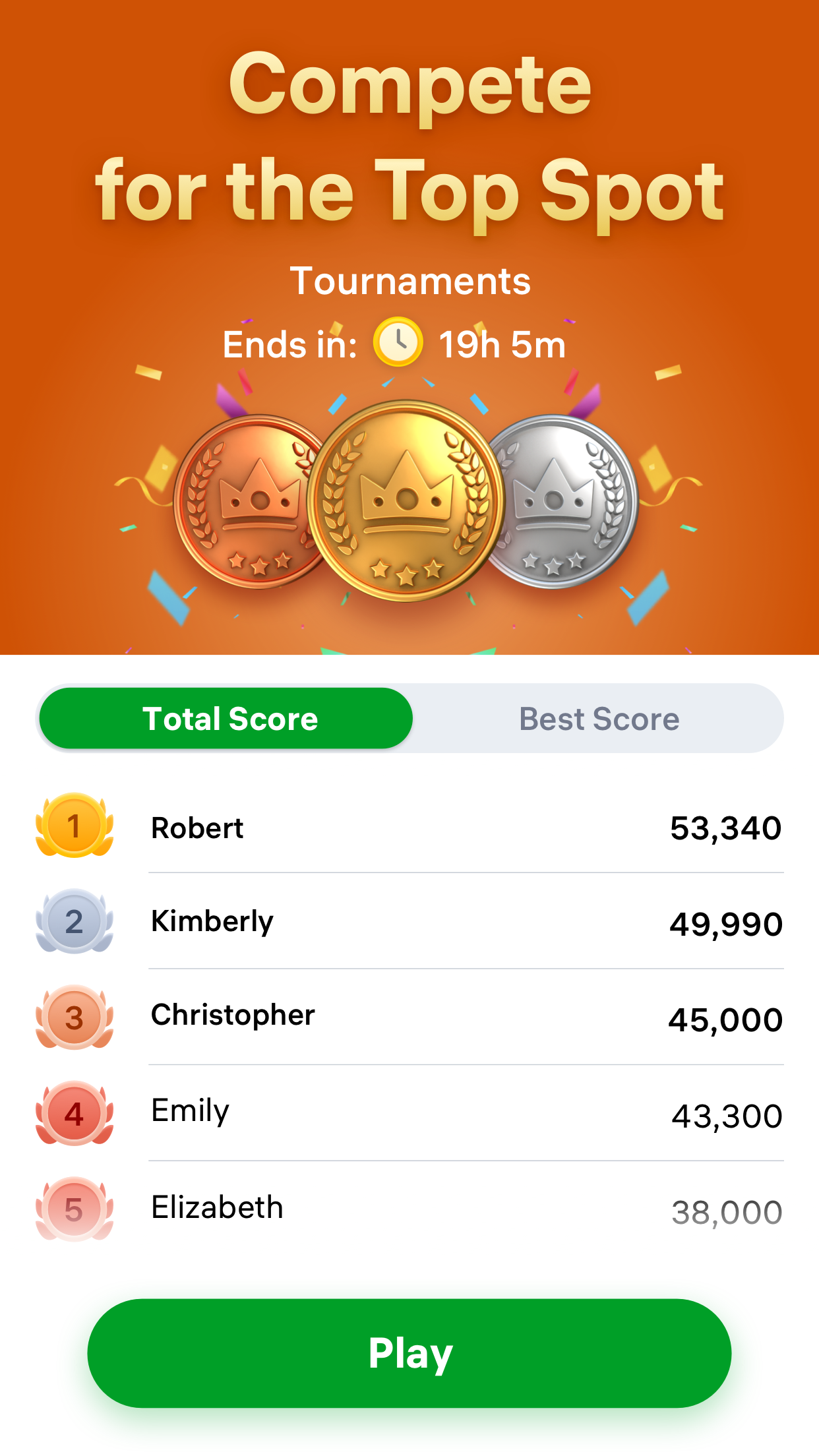 اسکرین شات 3 بازی Solitaire - Classic Card Game