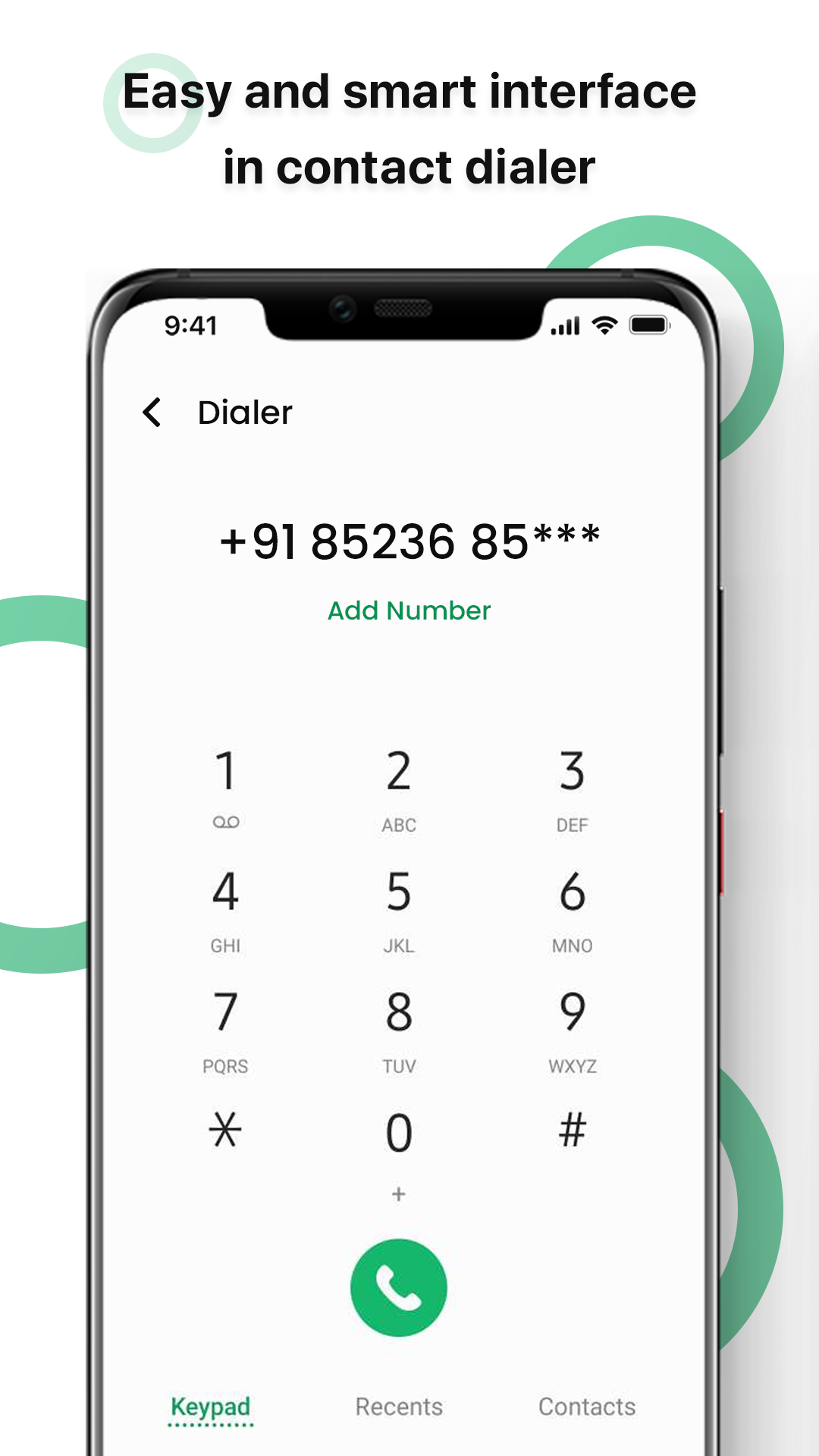 اسکرین شات 1 برنامه Phone Call