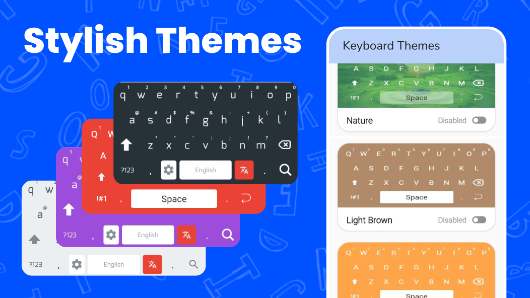 اسکرین شات 7 برنامه Easy English Voice Keyboard