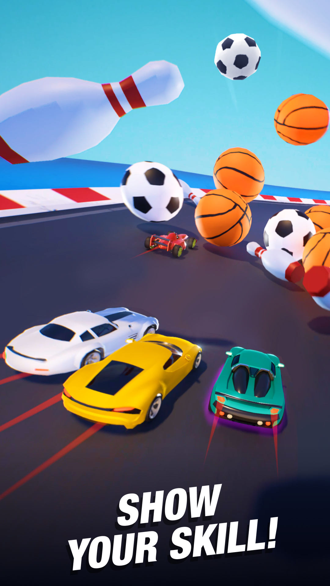 اسکرین شات 3 بازی Race Master 3D: Car Racing
