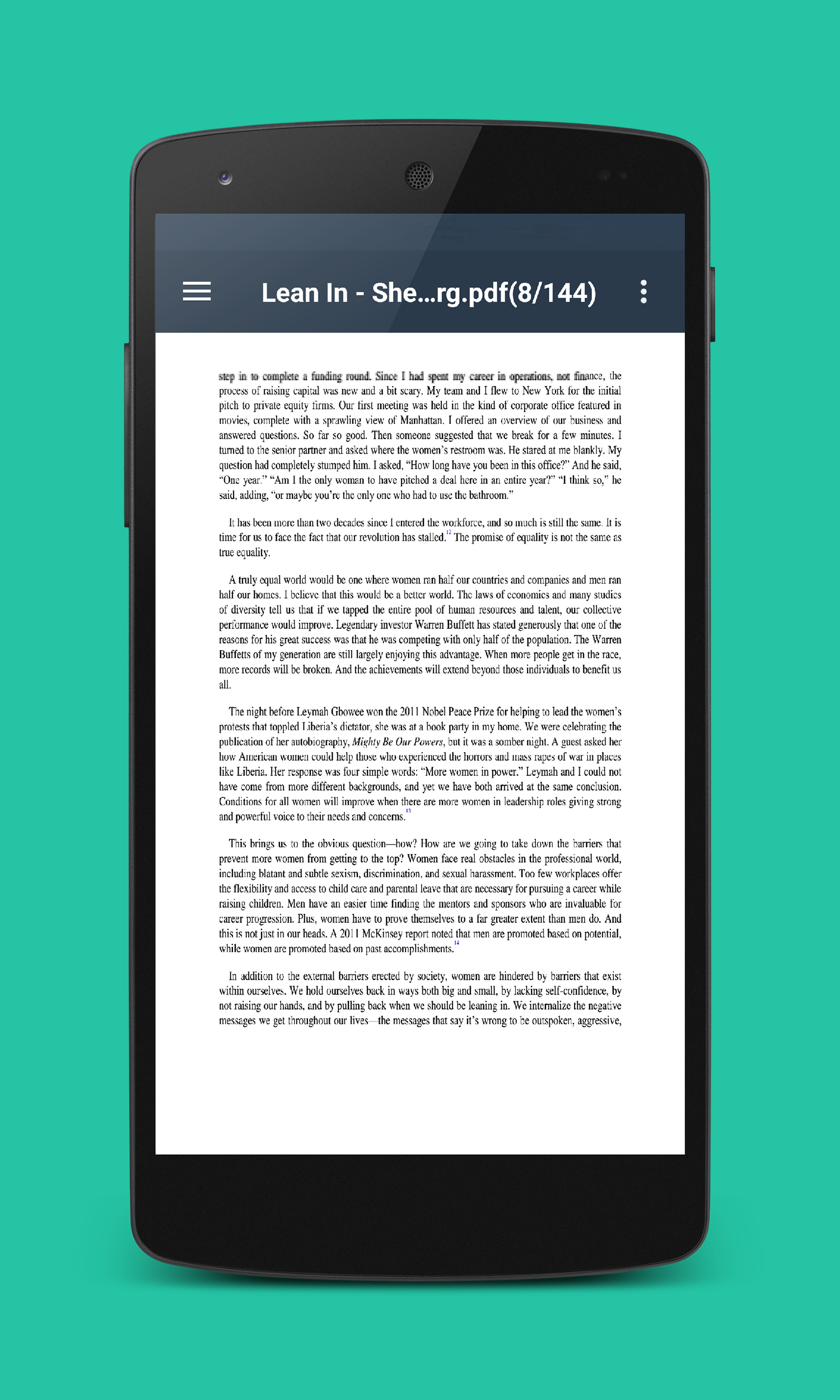اسکرین شات 2 برنامه PDF Viewer & Reader
