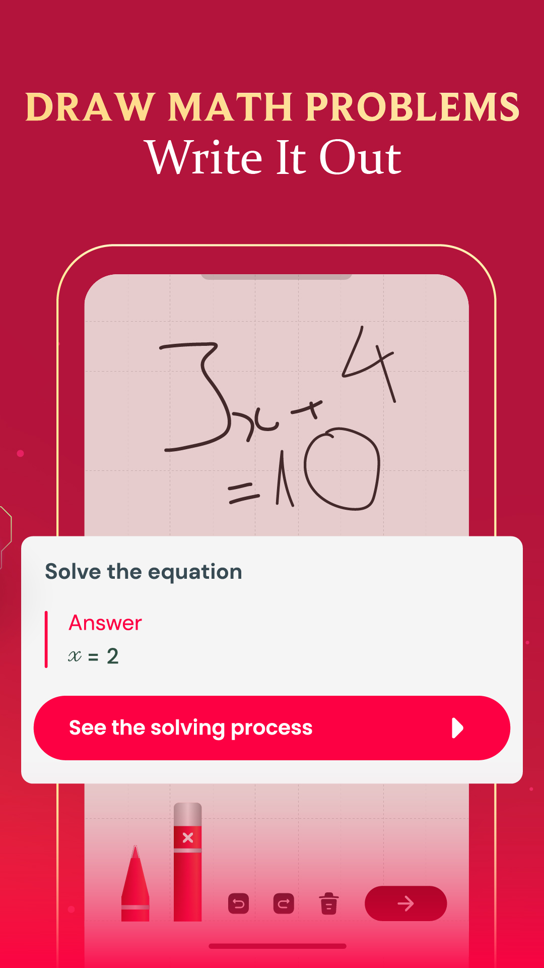 اسکرین شات 5 برنامه Easy Math: AI Homework Helper