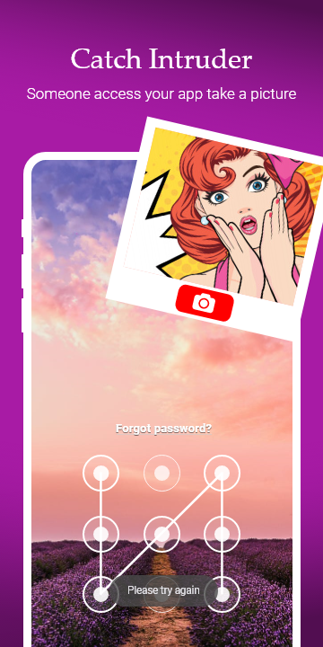 اسکرین شات 4 برنامه Applock - Fingerprint, passwds