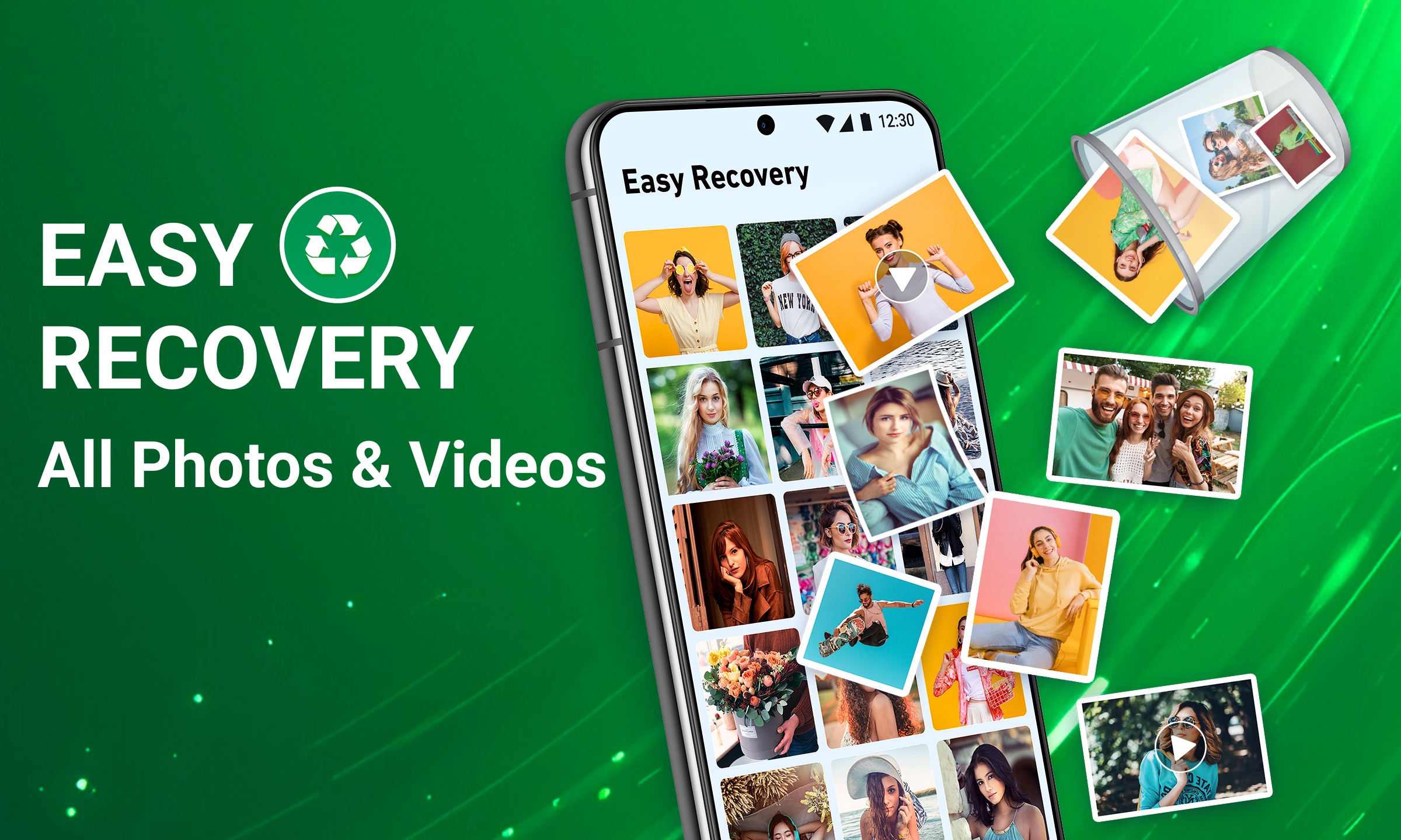 اسکرین شات 1 برنامه All Recovery - Photos, Videos
