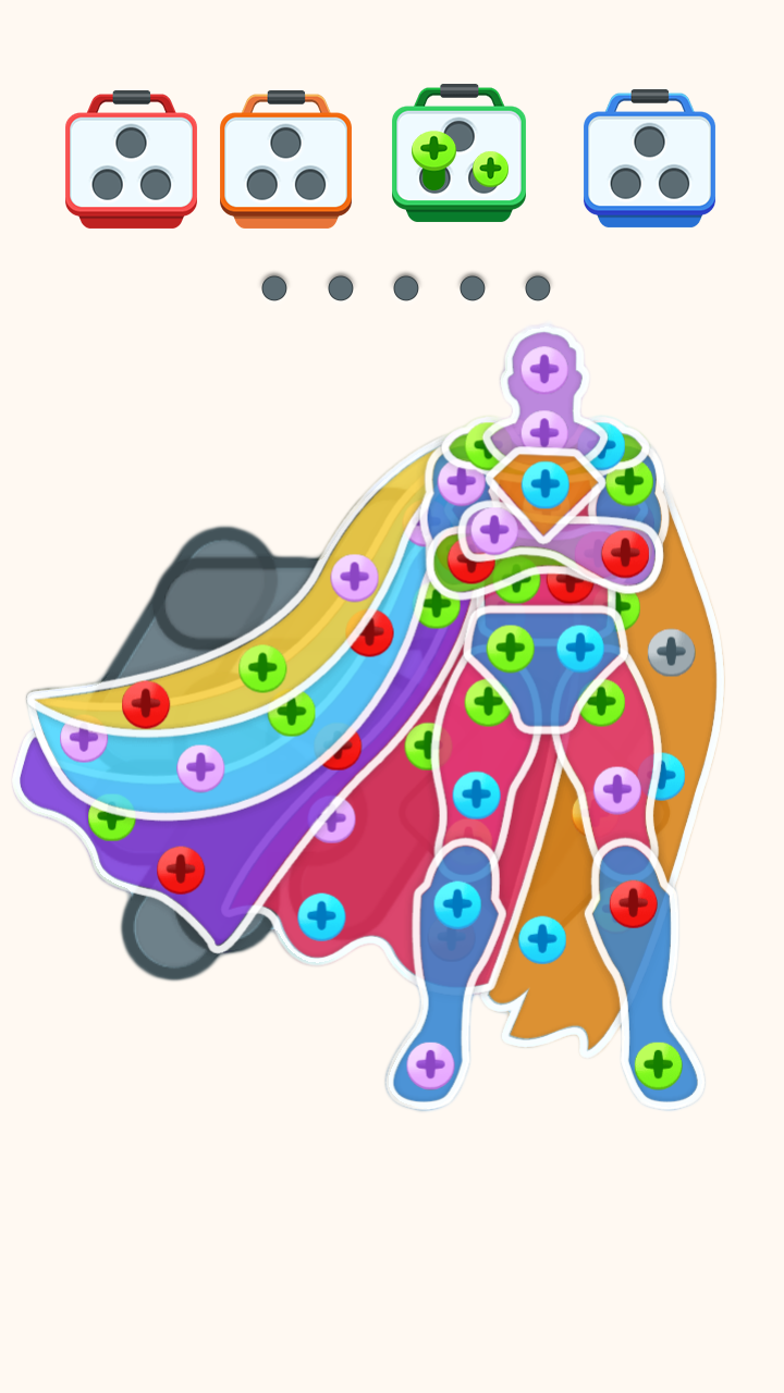 اسکرین شات 1 بازی Screw Pin Jam Puzzle