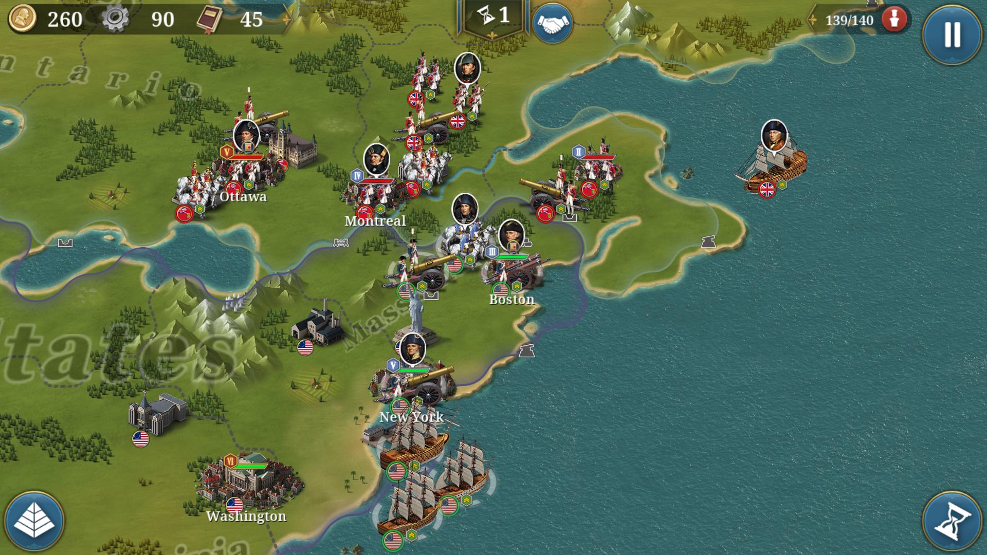 اسکرین شات 2 بازی European War 6: 1804 -Napoleon