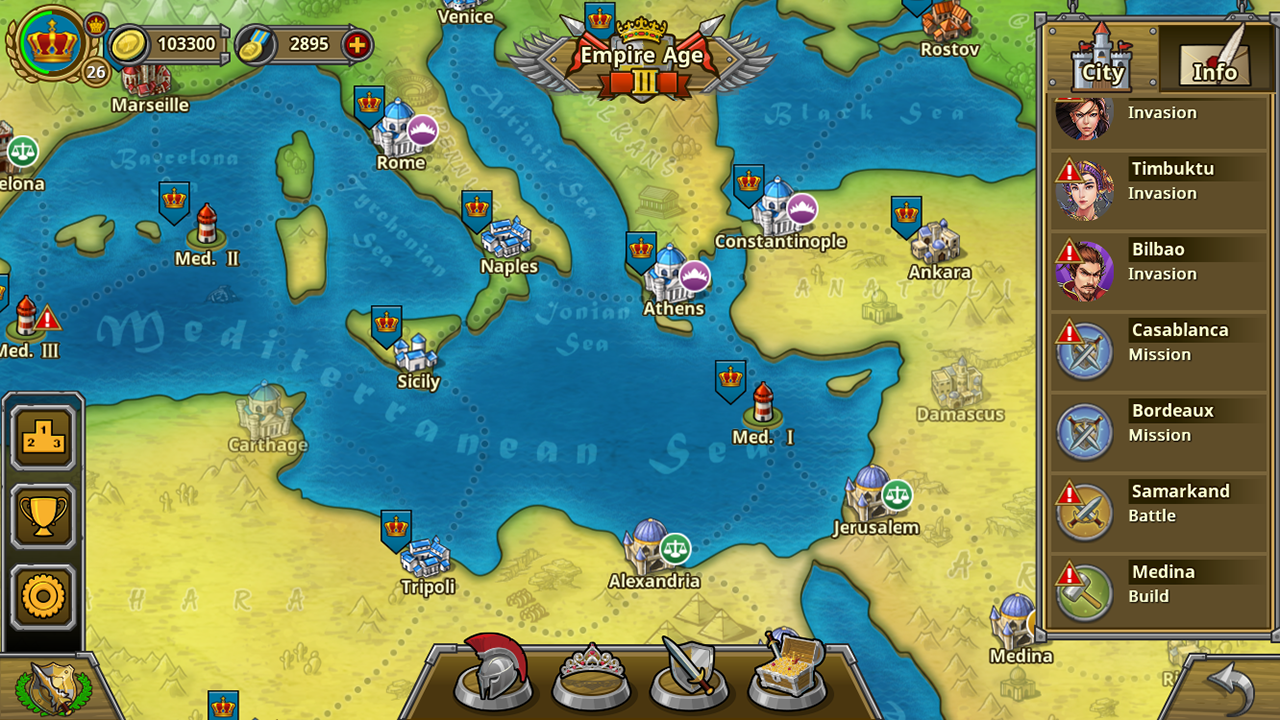 اسکرین شات 2 بازی European War 5:Empire-Strategy