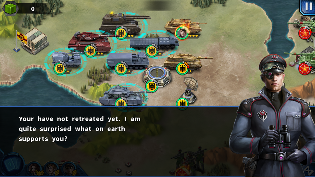 اسکرین شات 1 بازی Glory of Generals2: ACE