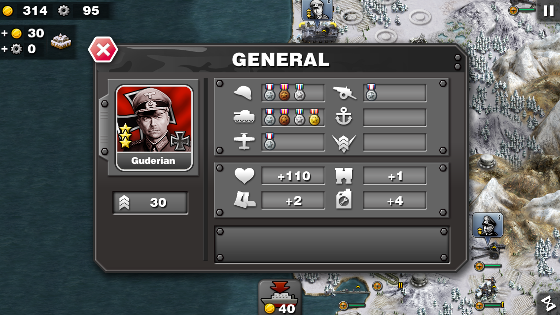 اسکرین شات 3 بازی Glory of Generals -World War 2