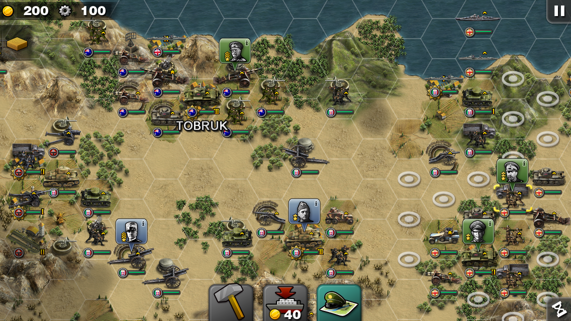 اسکرین شات 6 بازی Glory of Generals -World War 2