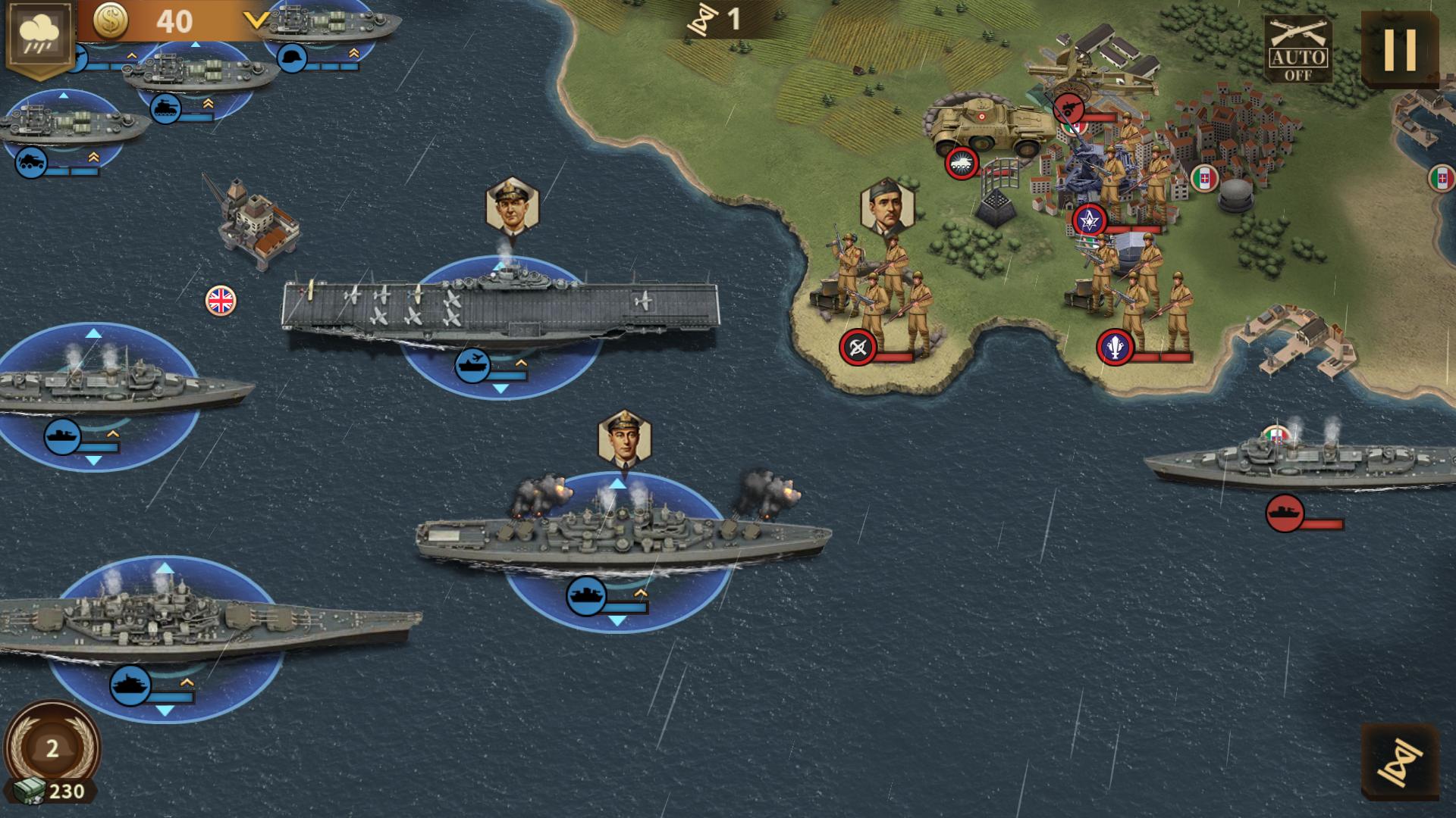 اسکرین شات 3 بازی Glory of Generals 3 - WW2 SLG