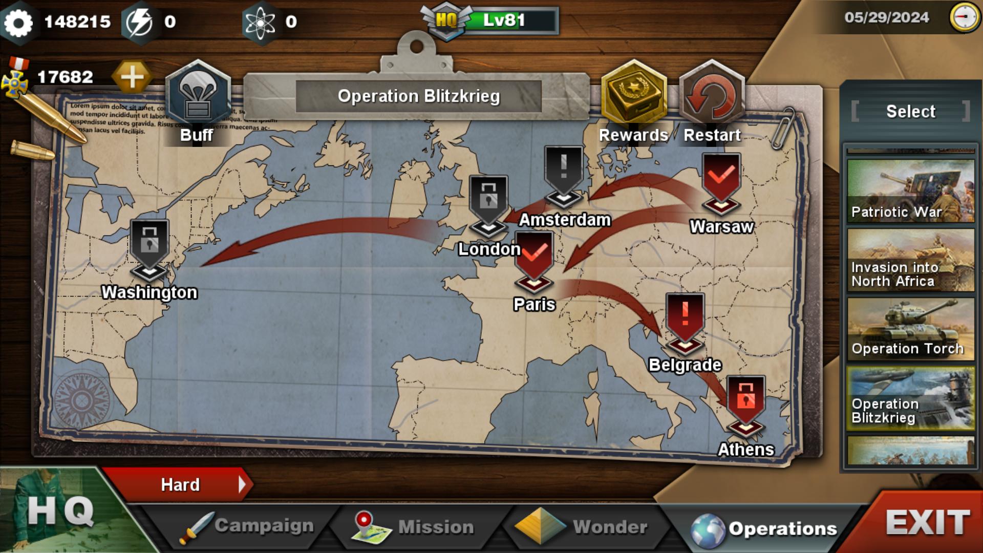 اسکرین شات 4 بازی World Conqueror 3-WW2 Strategy