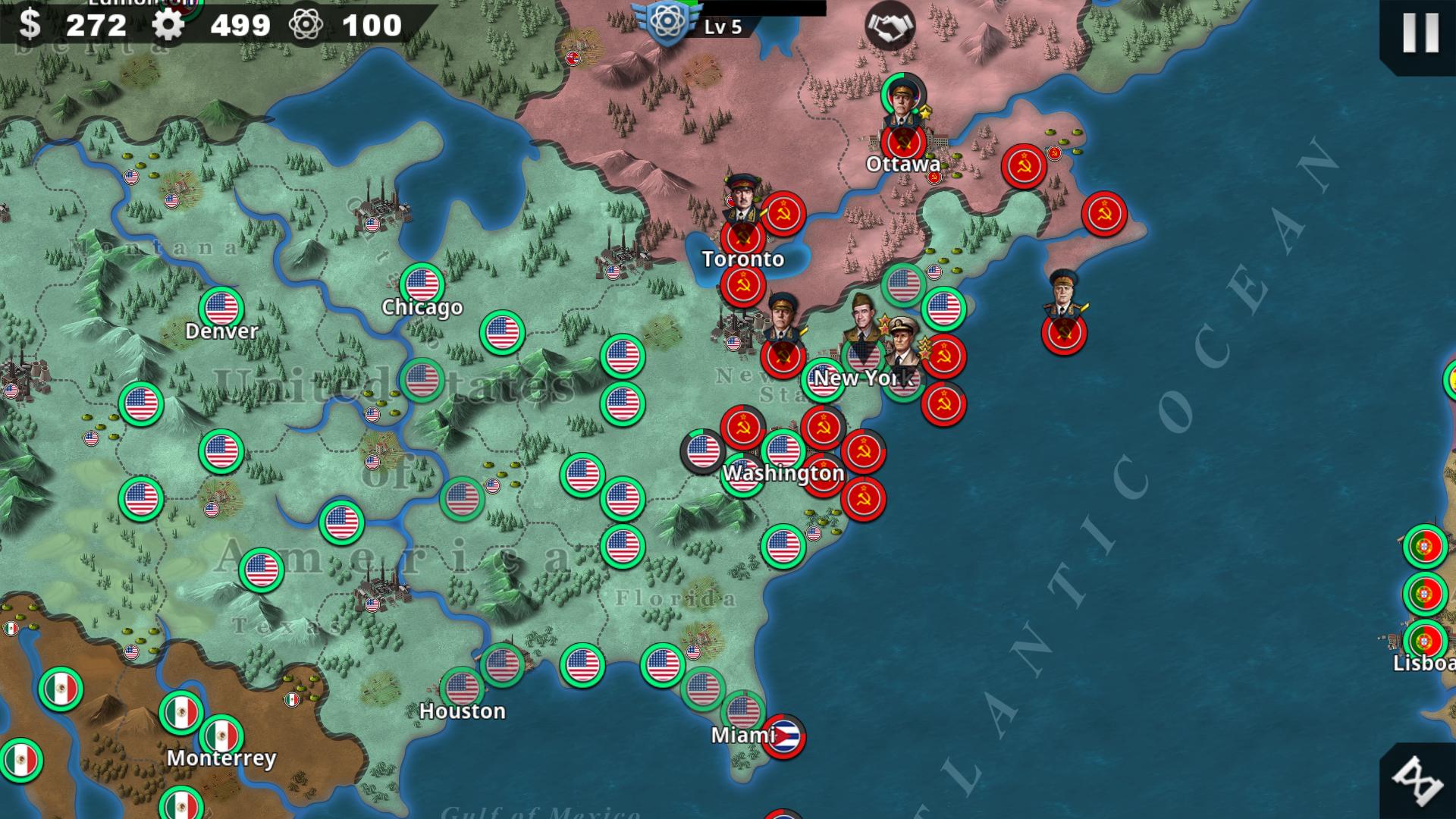 اسکرین شات 3 بازی World Conqueror 4-WW2 Strategy