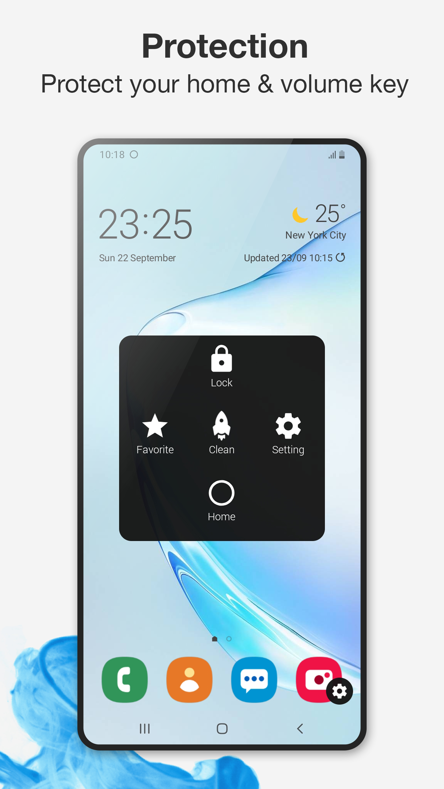 اسکرین شات 2 برنامه Assistive Touch for Android