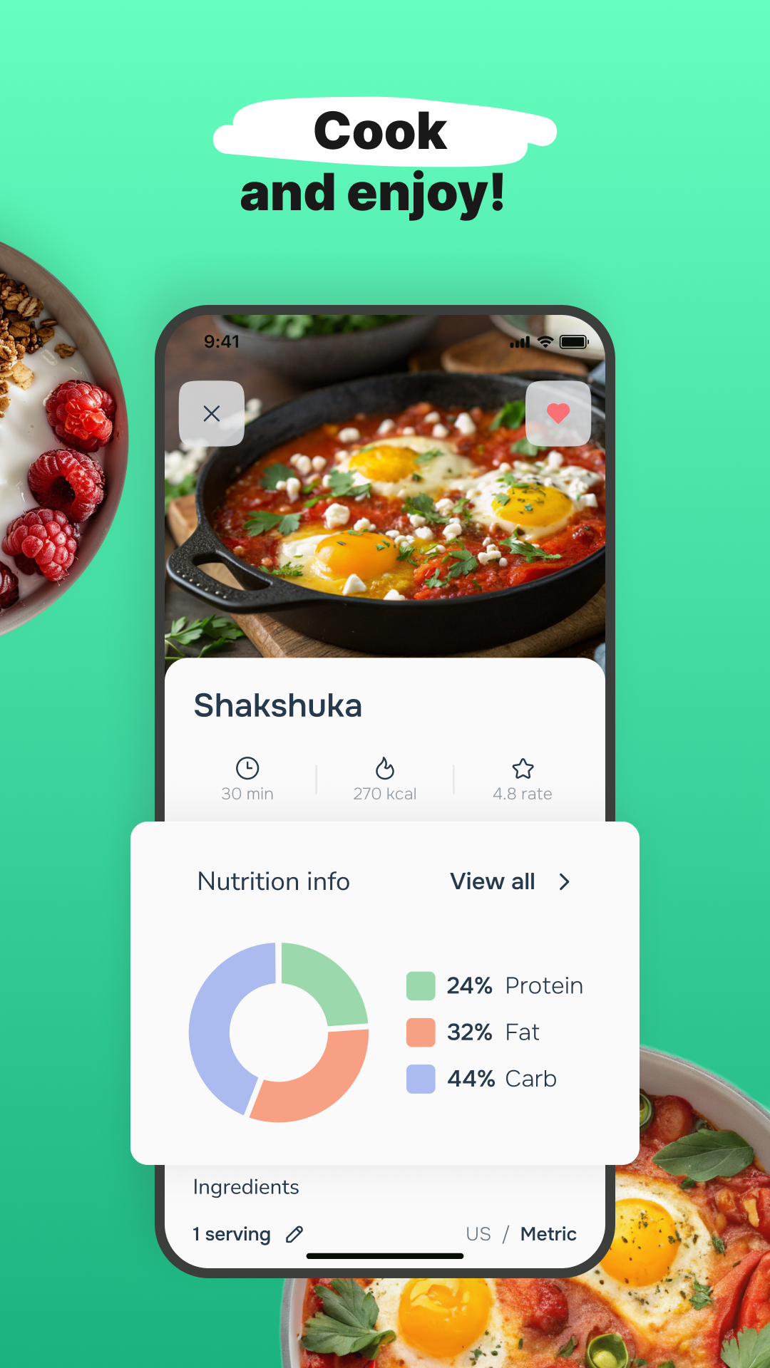 اسکرین شات 3 برنامه Eatr・AI Healthy Meal Plan・Diet