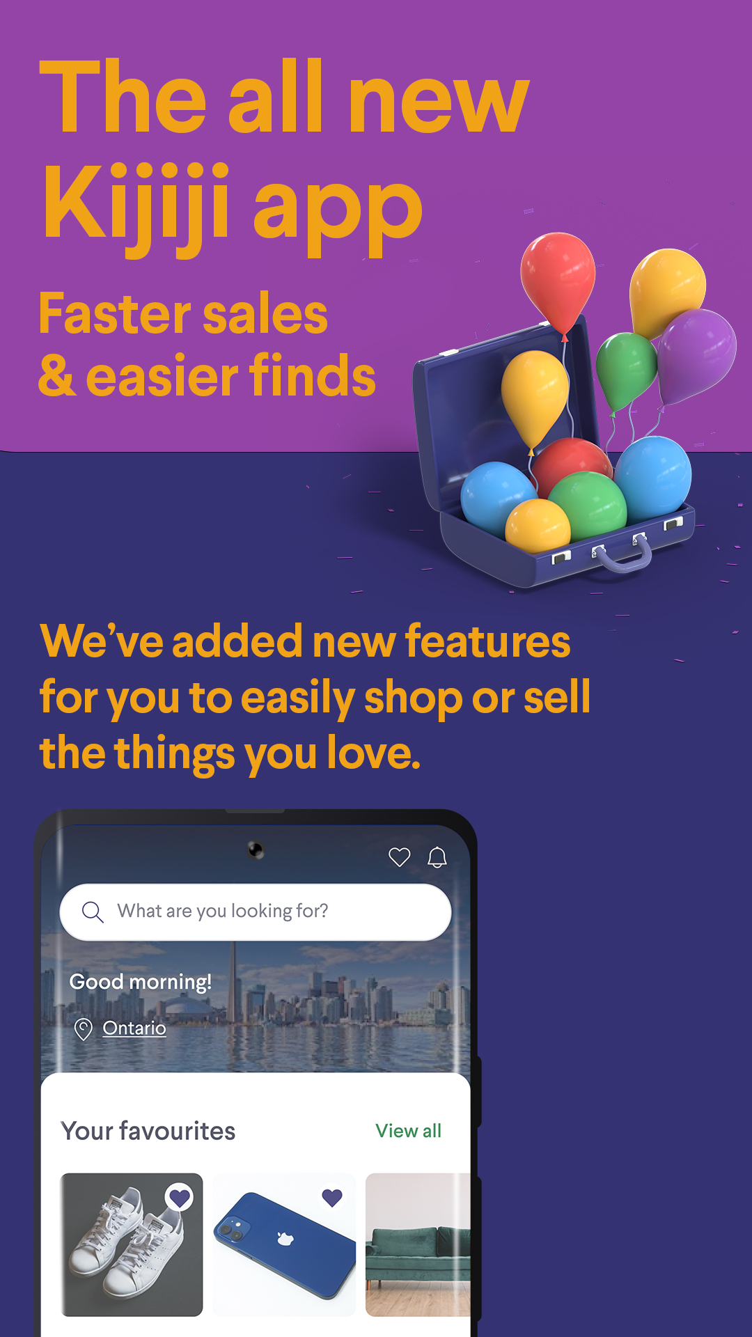 اسکرین شات 1 برنامه Kijiji: Buy and sell local
