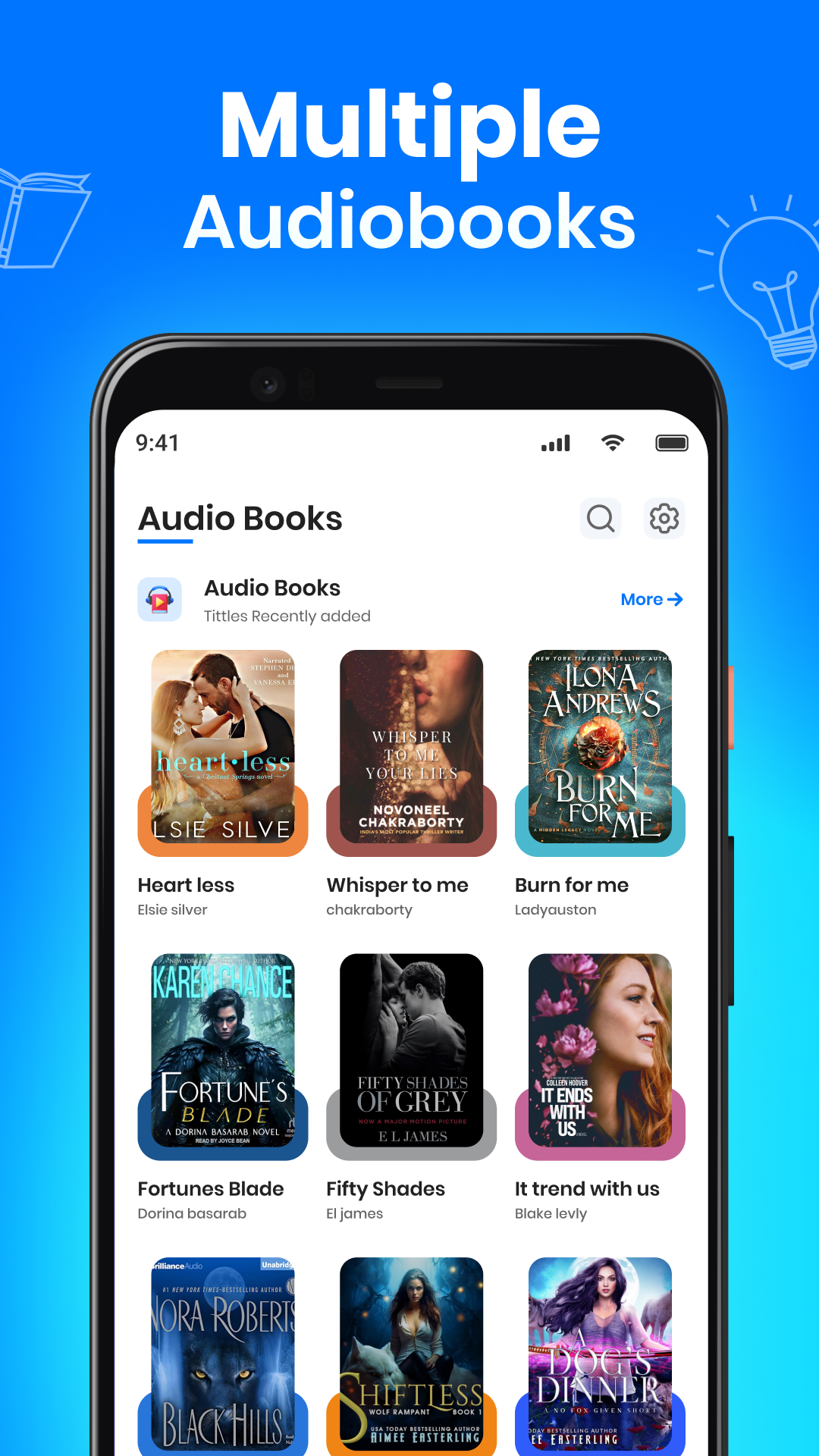 اسکرین شات 1 برنامه eBooks: Audio Books