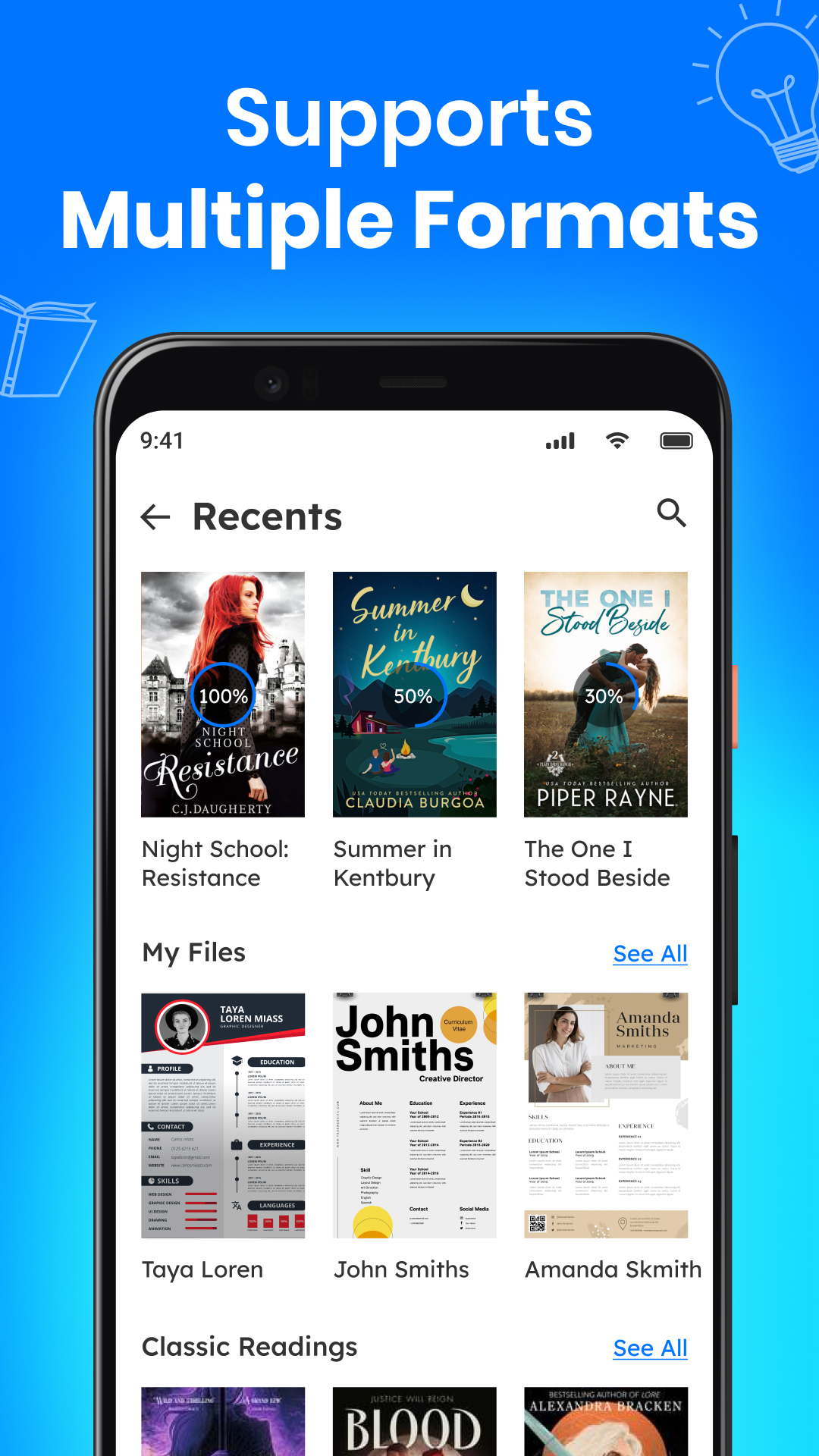 اسکرین شات 5 برنامه eBooks: Audio Books